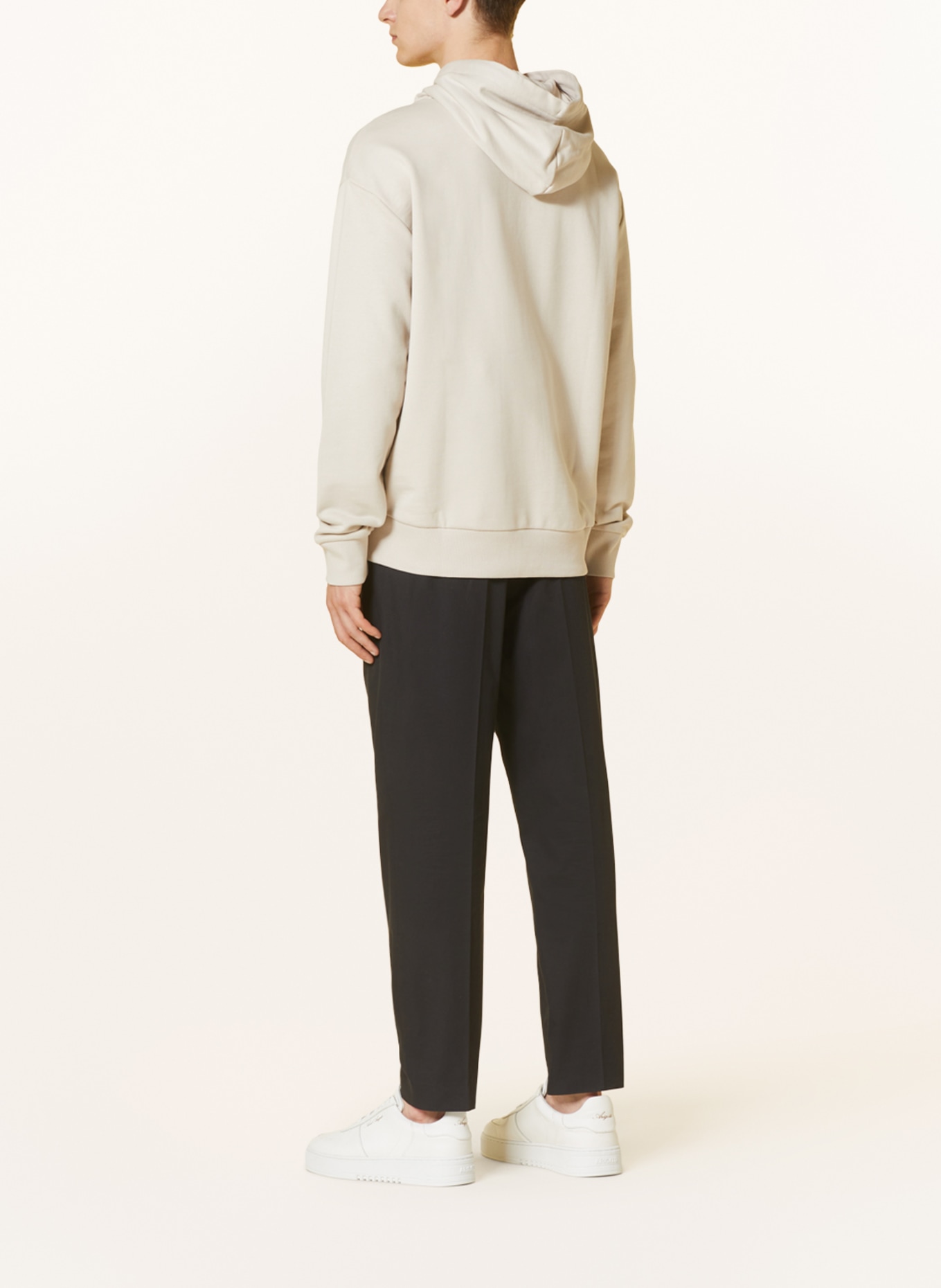 Calvin Klein Mikina s kapucí, Barva: KRÉMOVÁ (Obrázek 3)