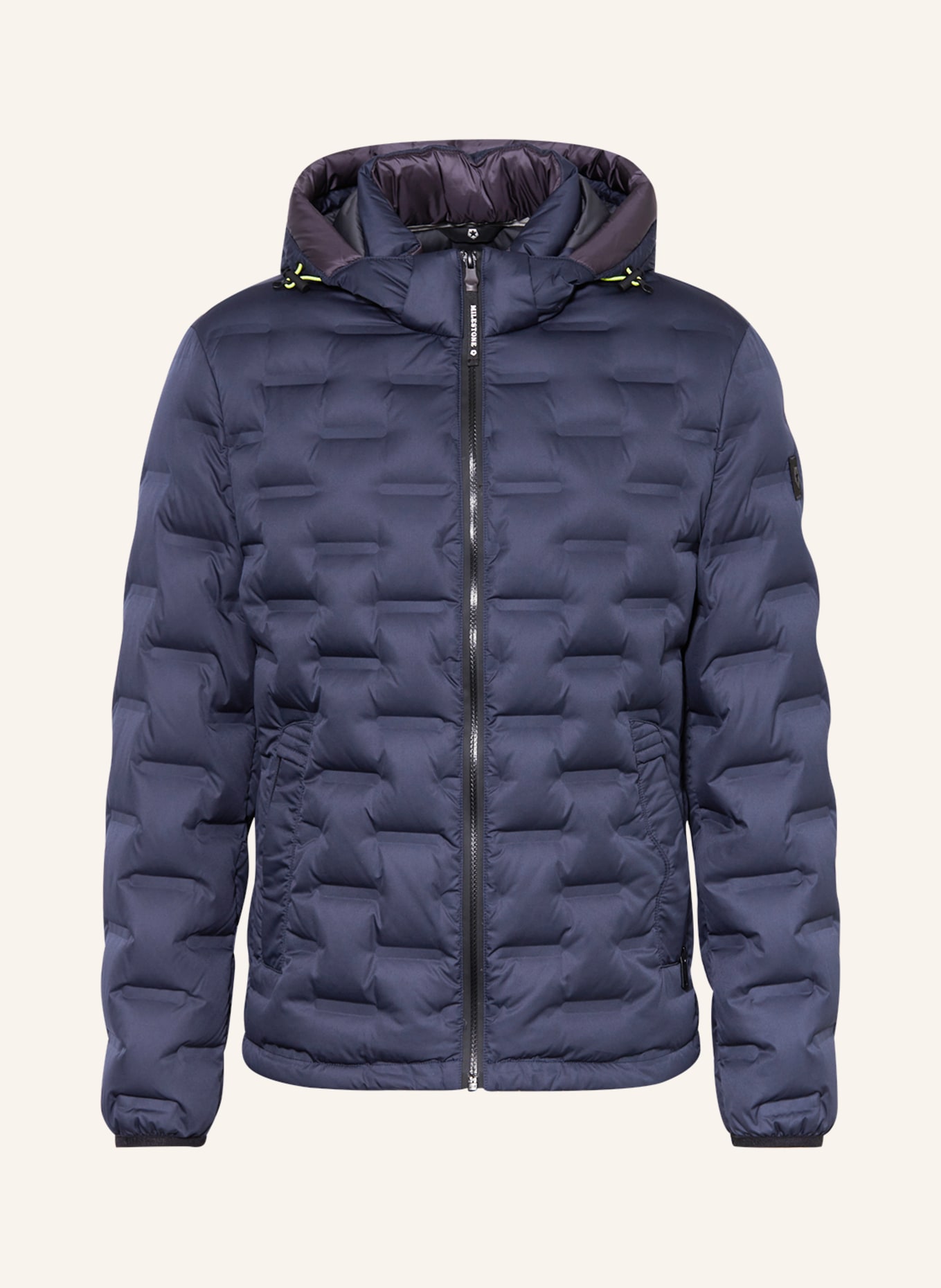 MILESTONE Down jacket MSBRAYDEN with detachable hood, Color: DARK BLUE (Image 1)