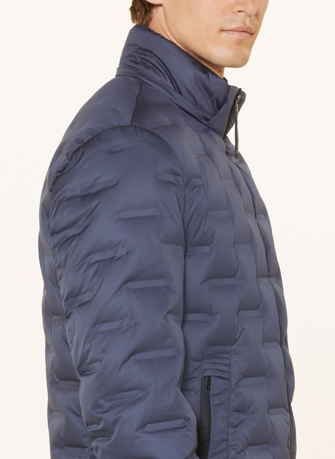MILESTONE Down jacket MSBRAYDEN with detachable hood, Color: DARK BLUE (Image 6)