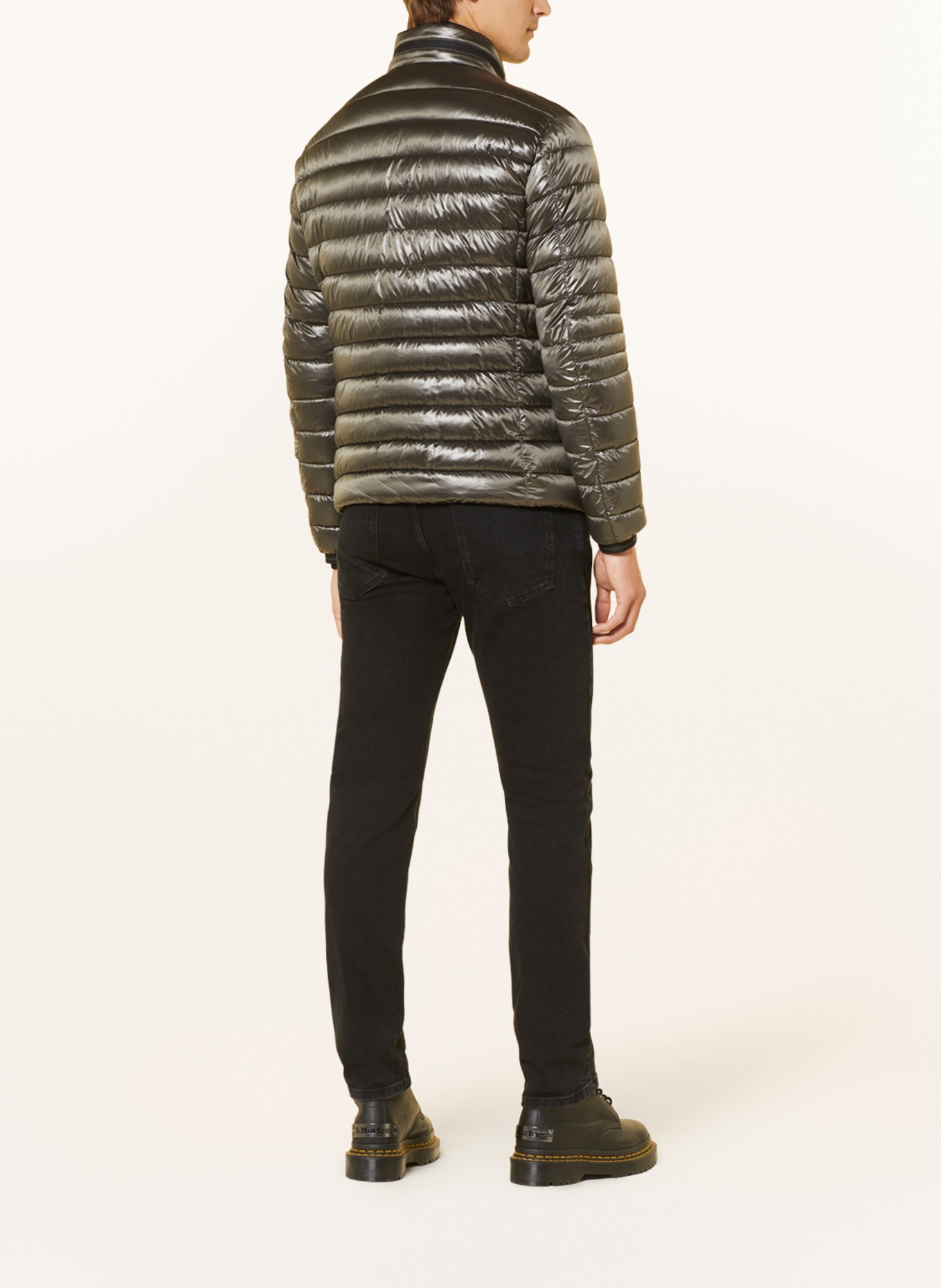 MILESTONE Quilted jacket MSCARTAGENA with DUPONT™ SORONA® insulation, Color: DARK GRAY (Image 3)
