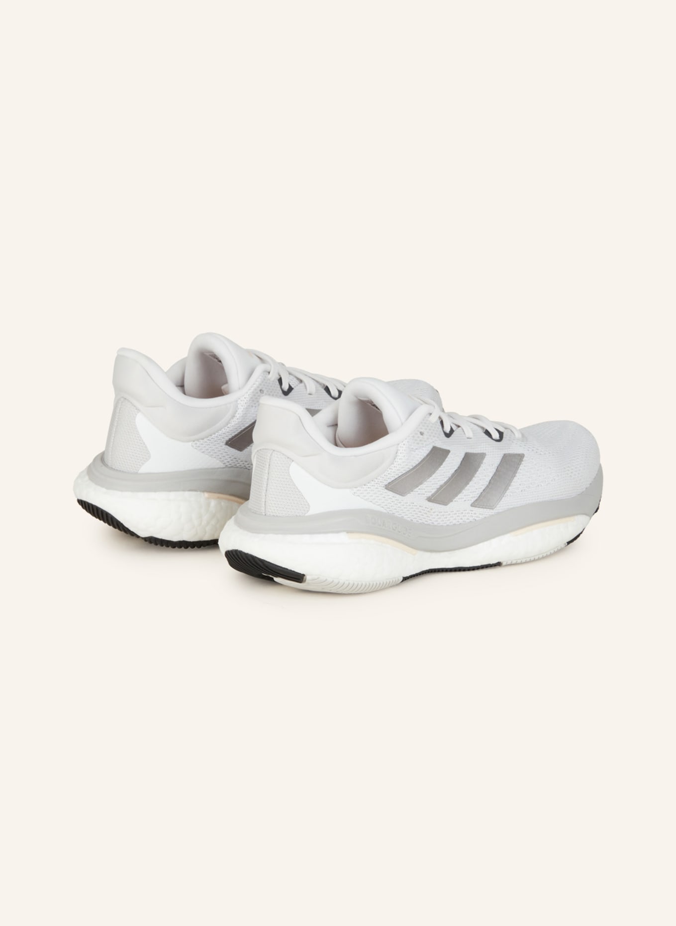 adidas Running shoes SOLARGLIDE 6, Color: WHITE/ SILVER (Image 2)