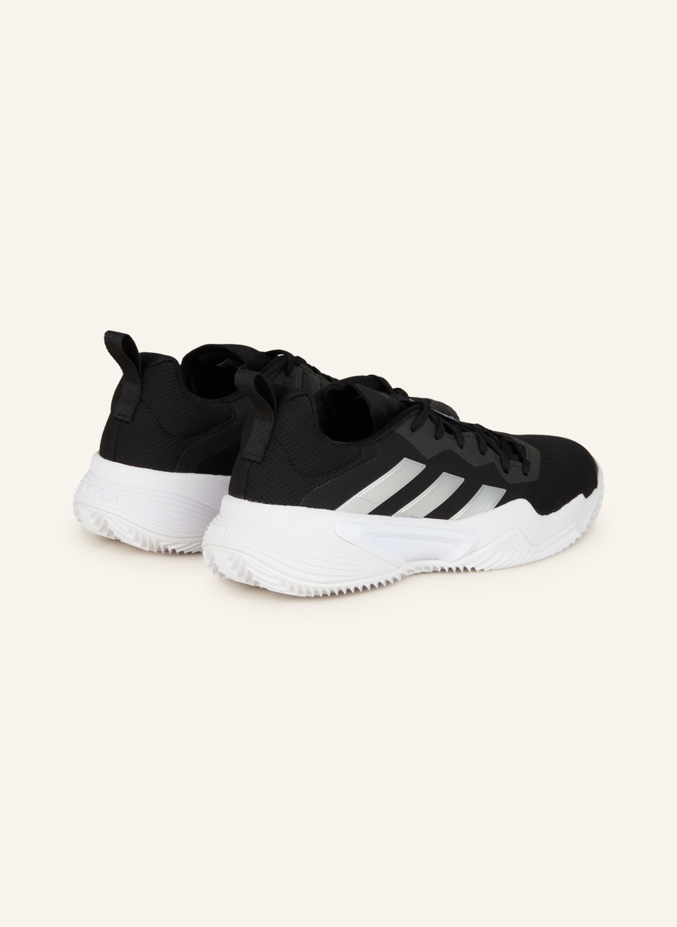 adidas Tennis shoes BARRICADE CLAY, Color: BLACK/ SILVER (Image 2)