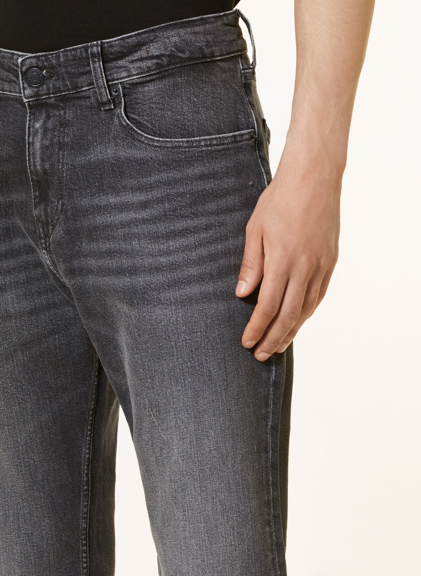 TOMMY JEANS Jeans RYAN Straight Fit, Farbe: 1BZ Denim Black (Bild 5)