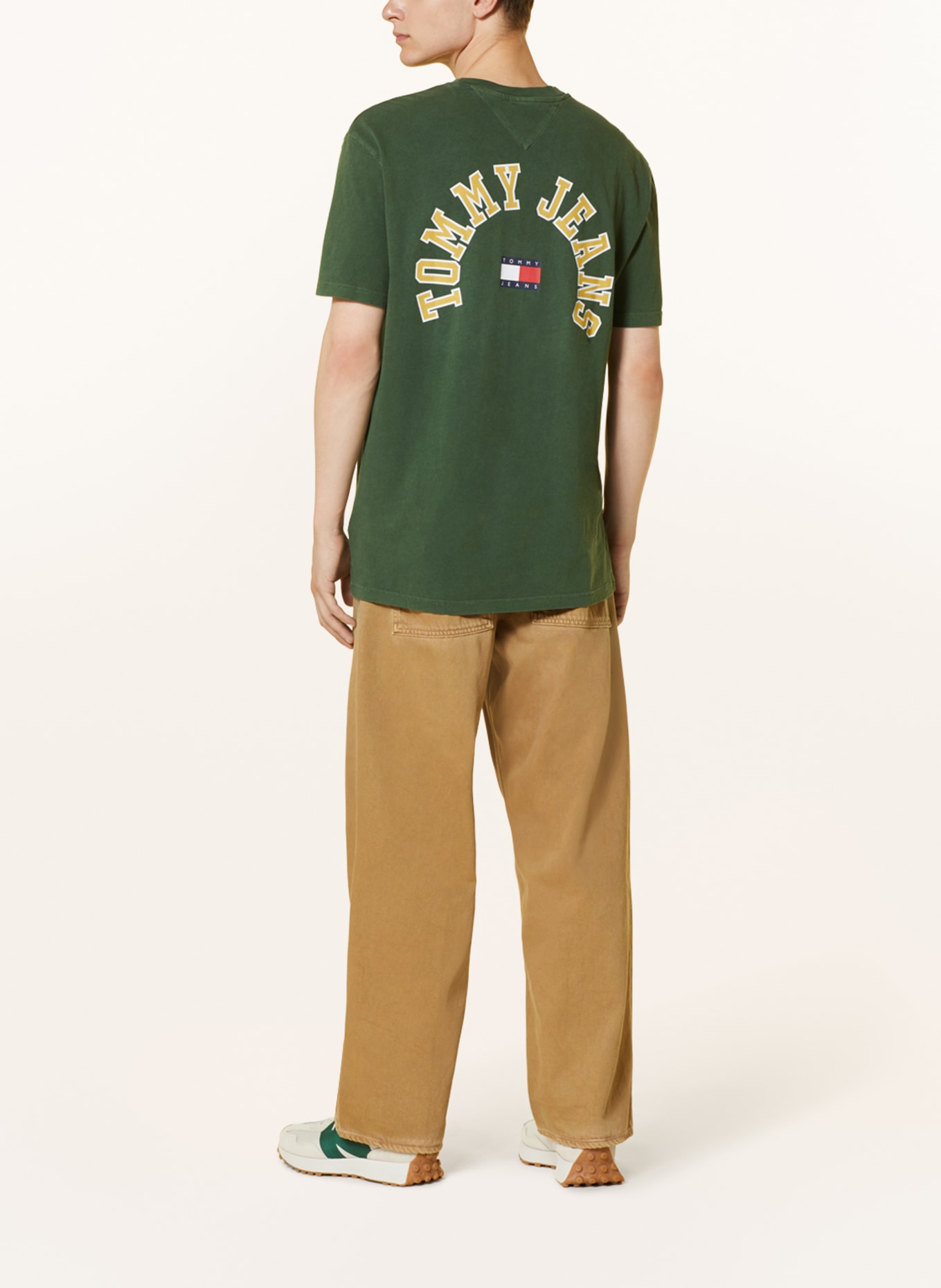 TOMMY JEANS T-shirt, Color: GREEN (Image 3)