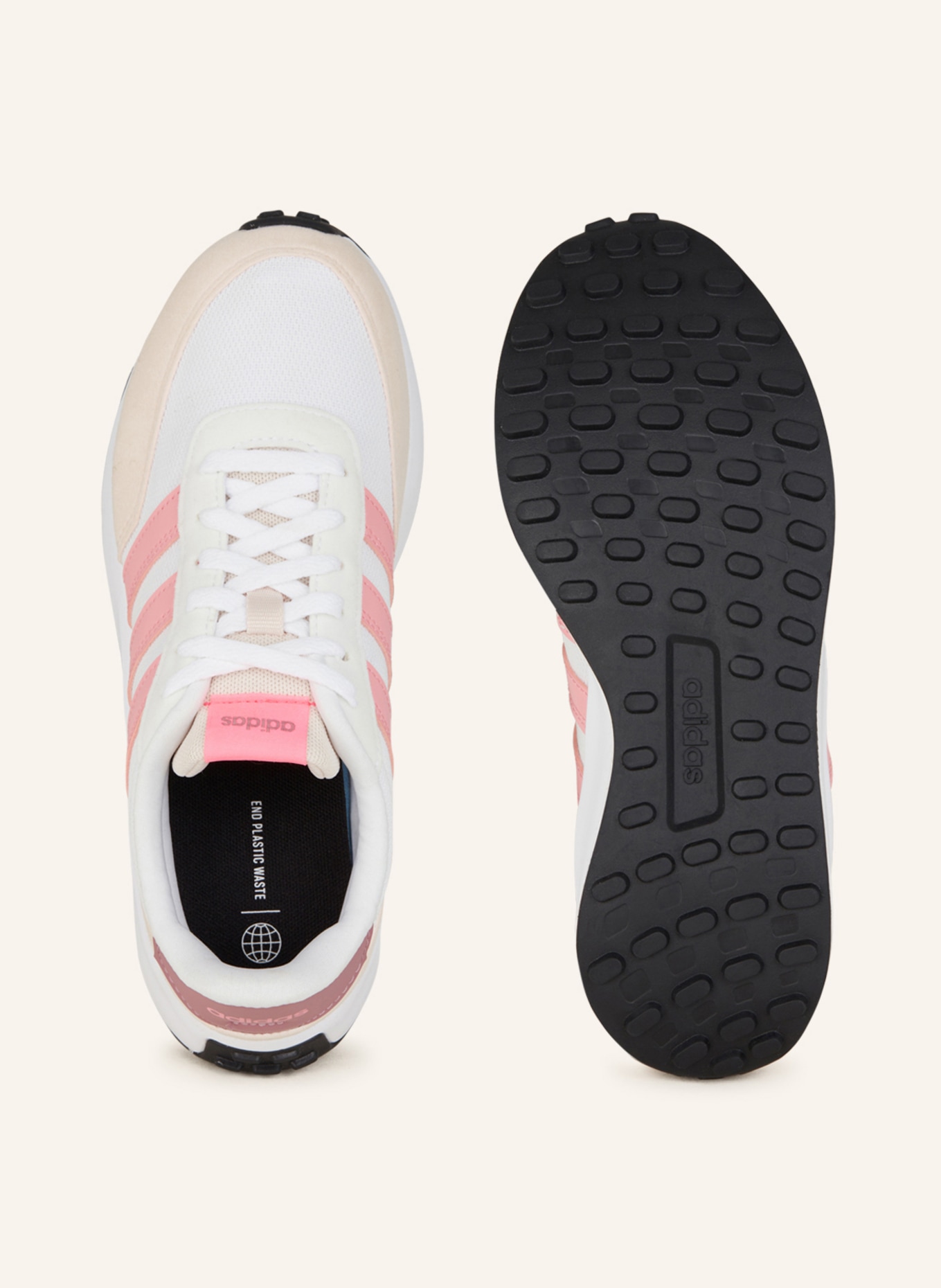 adidas Sneaker RUN 70S, Farbe: WEISS/ ROSA/ HELLROSA (Bild 5)