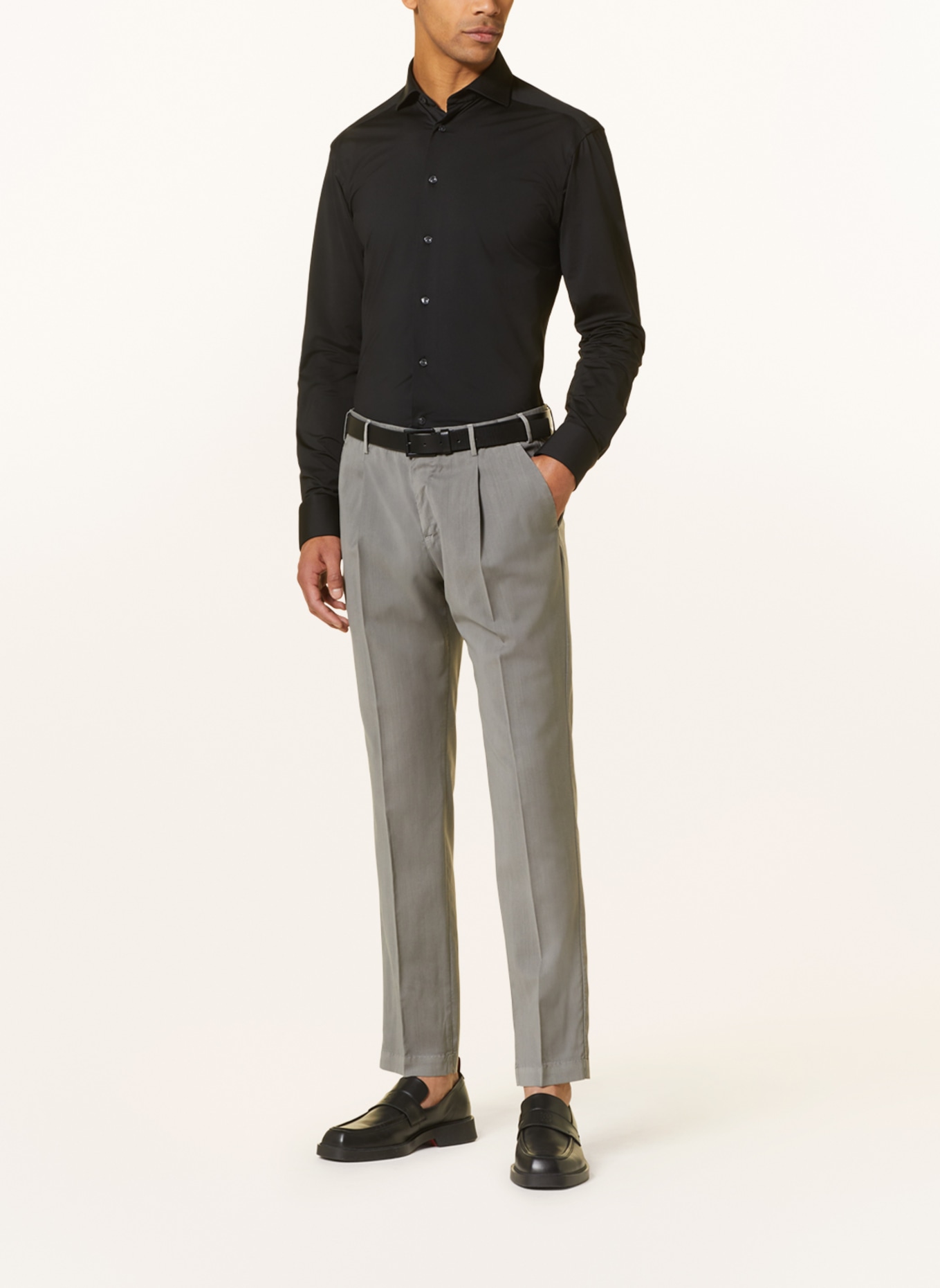 ETON Koszula slim fit: CZARNY