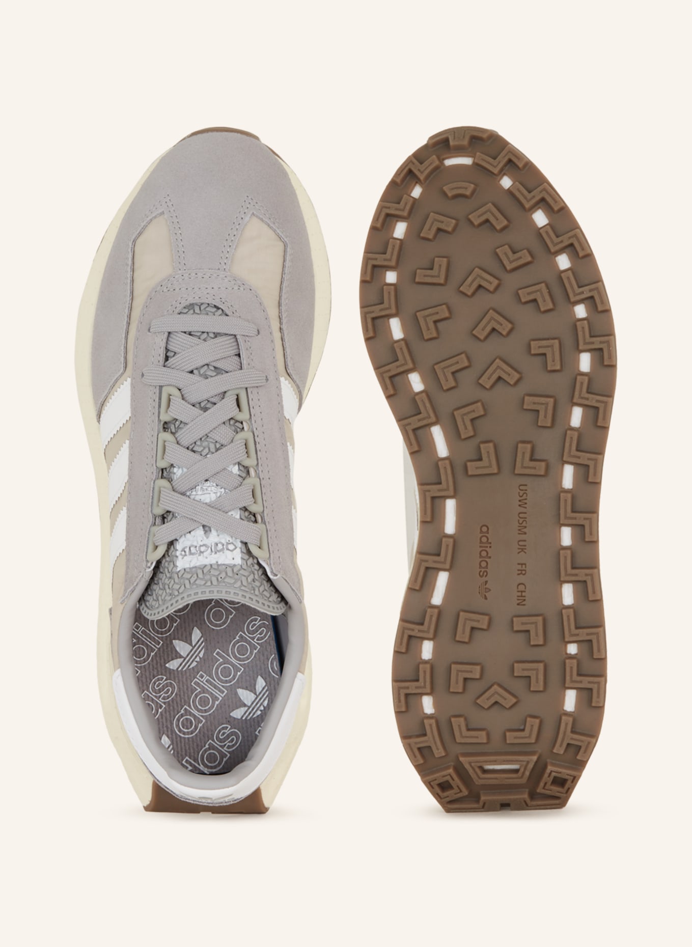 adidas Originals Sneaker RETROPY E5, Farbe: GRAU/ WEISS (Bild 5)
