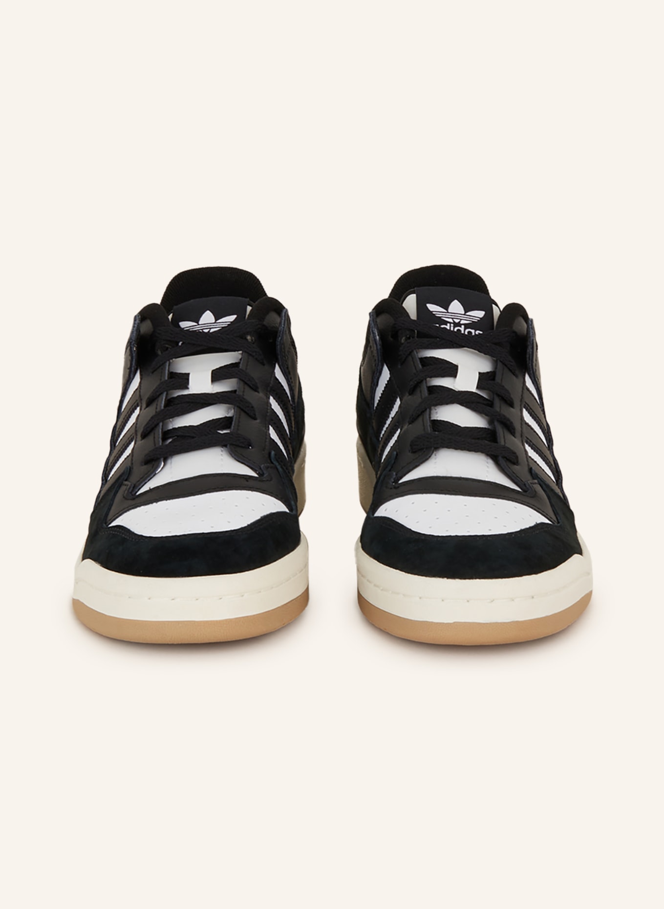 adidas Originals Sneaker FORUM LOW, Farbe: SCHWARZ/ WEISS (Bild 3)