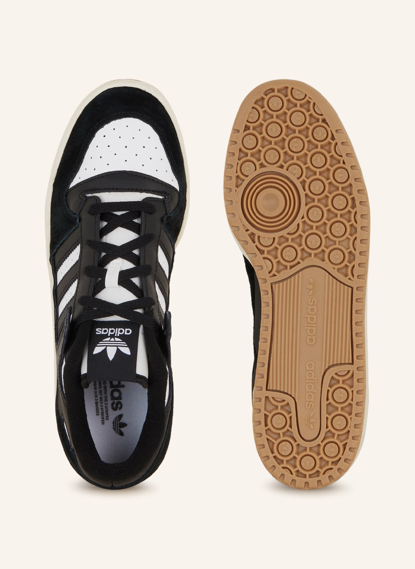 adidas Originals Sneakersy FORUM LOW, Kolor: CZARNY/ BIAŁY (Obrazek 5)