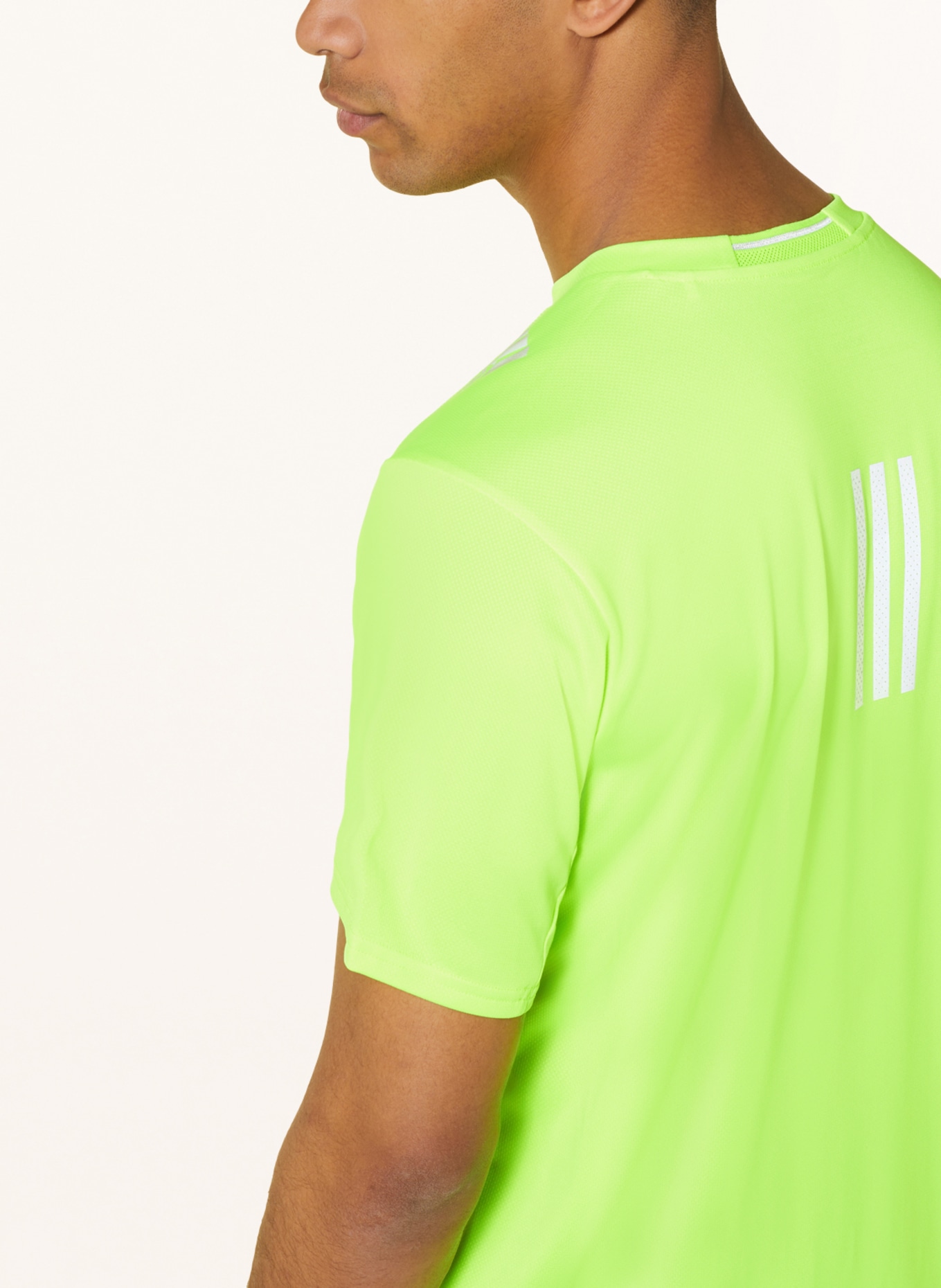adidas Lauf-Shirt D4R, Farbe: NEONGELB (Bild 4)