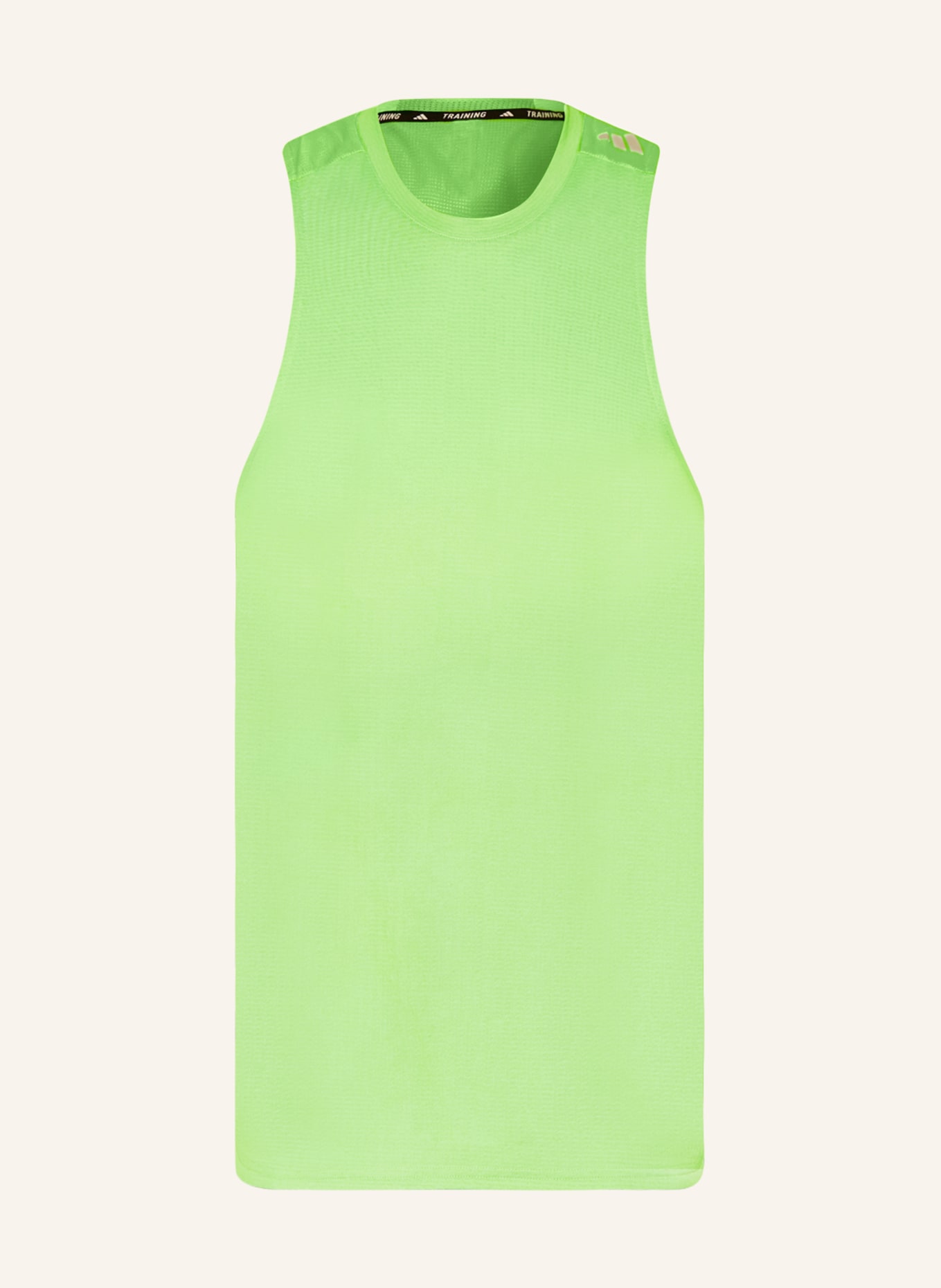 adidas Tanktop HIIT, Farbe: NEONGRÜN (Bild 1)