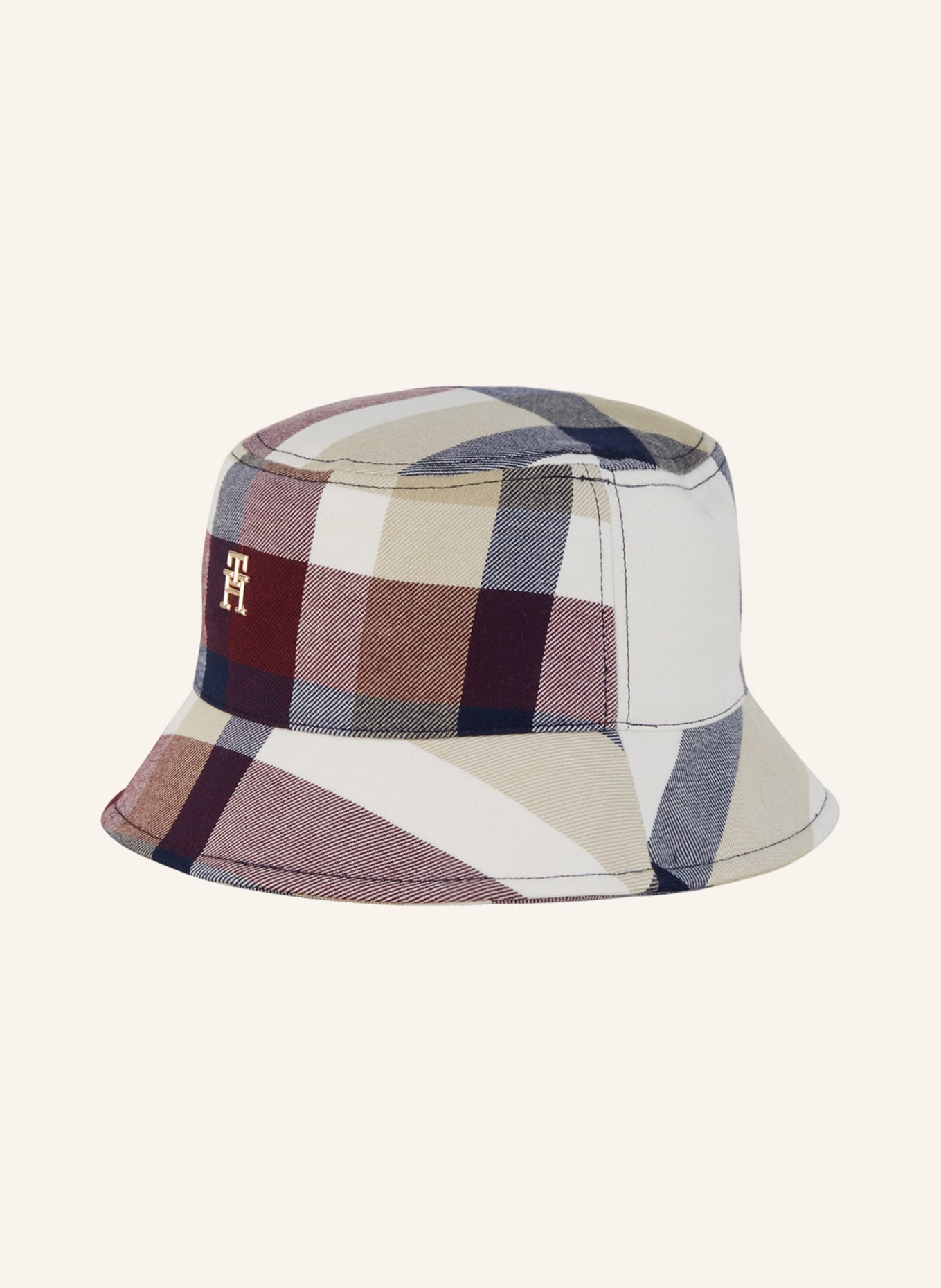 TOMMY HILFIGER Bucket-Hat, Farbe: WEISS/ DUNKELBLAU/ DUNKELROT (Bild 2)