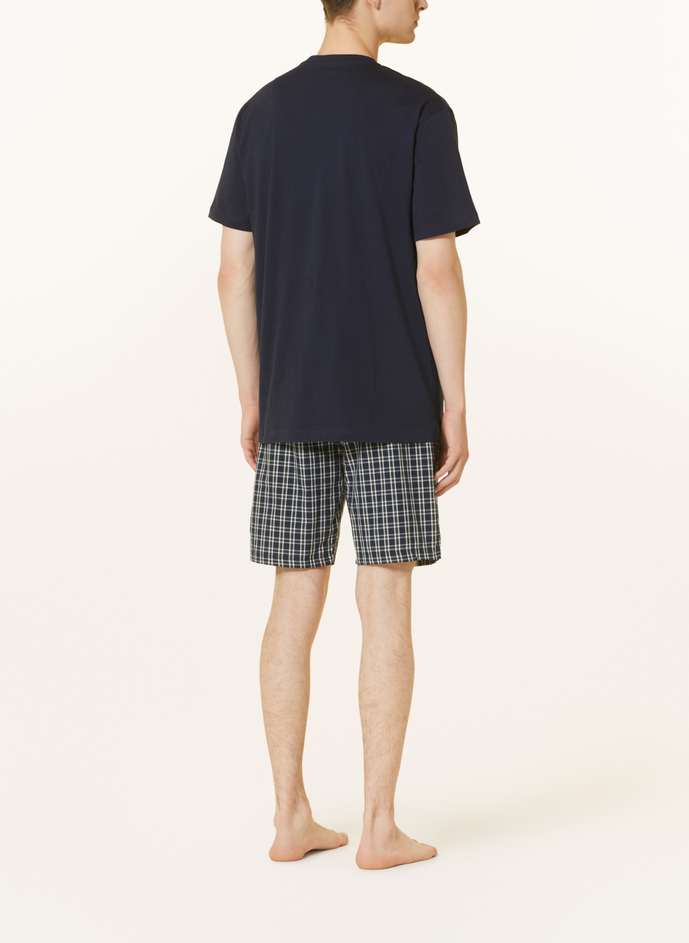 STROKESMAN'S Pyžamové tričko, Barva: TMAVĚ MODRÁ (Obrázek 3)