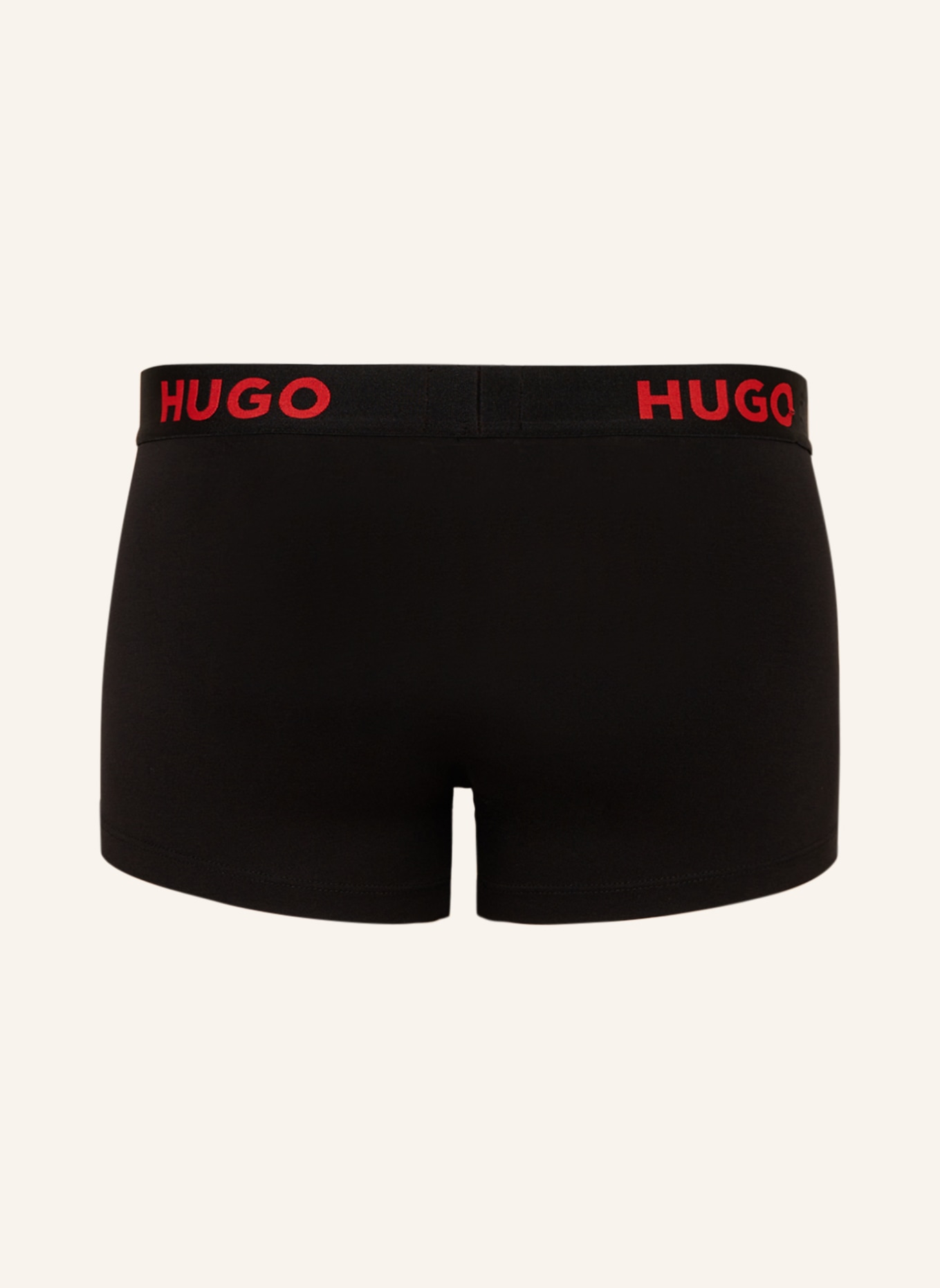 HUGO 3-pack boxer shorts, Color: BLACK (Image 2)