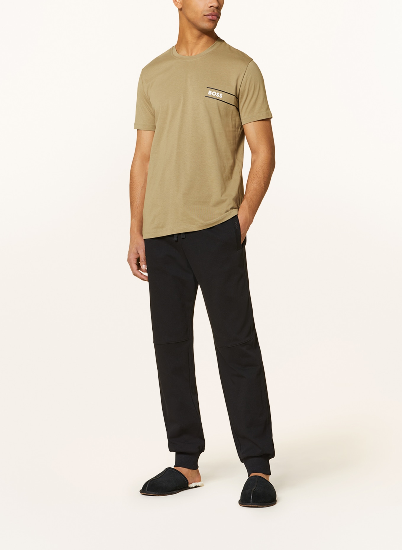 BOSS Pajama shirt, Color: GREEN (Image 2)
