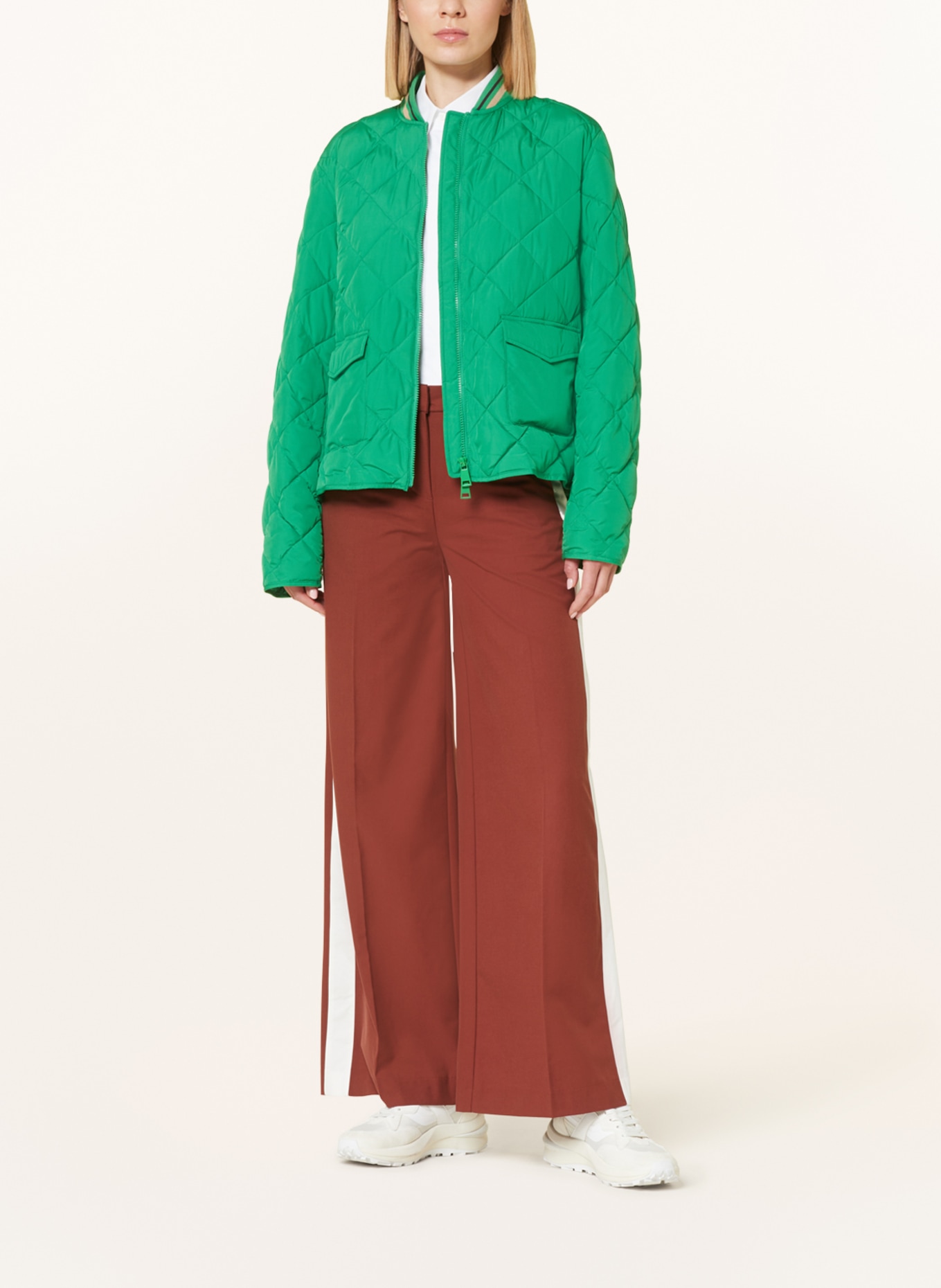 FUCHS SCHMITT Quilted jacket, Color: GREEN (Image 2)