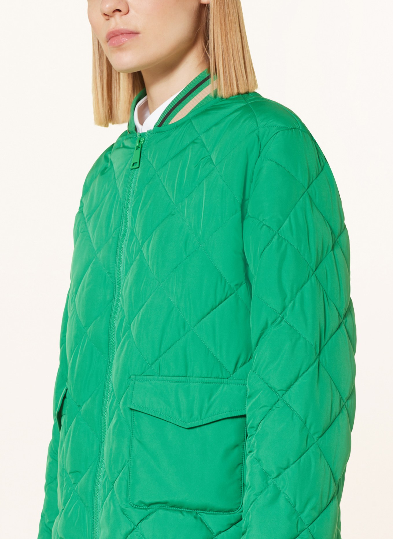 FUCHS SCHMITT Quilted jacket, Color: GREEN (Image 4)