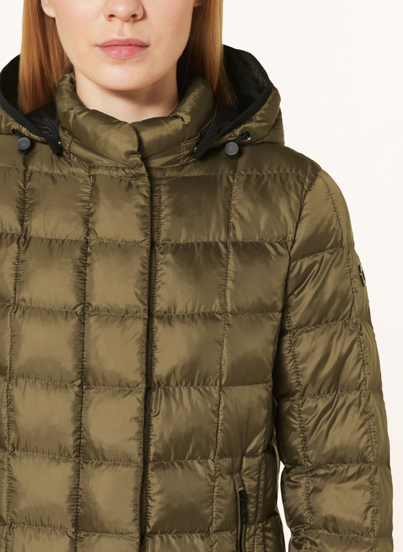 FUCHS SCHMITT Quilted jacket with detachable hood, Color: BROWN (Image 5)