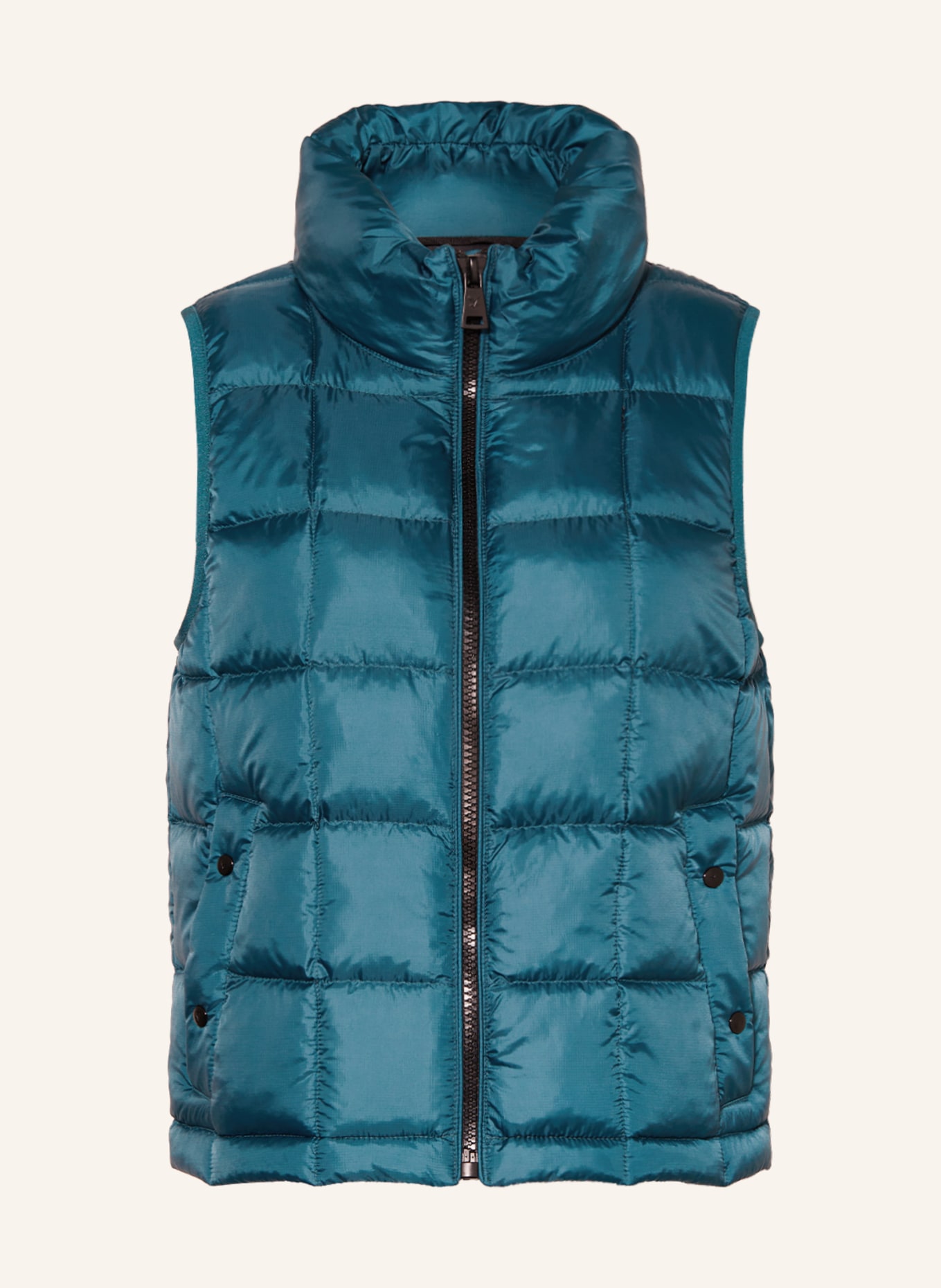 FUCHS SCHMITT Quilted vest, Color: TEAL (Image 1)