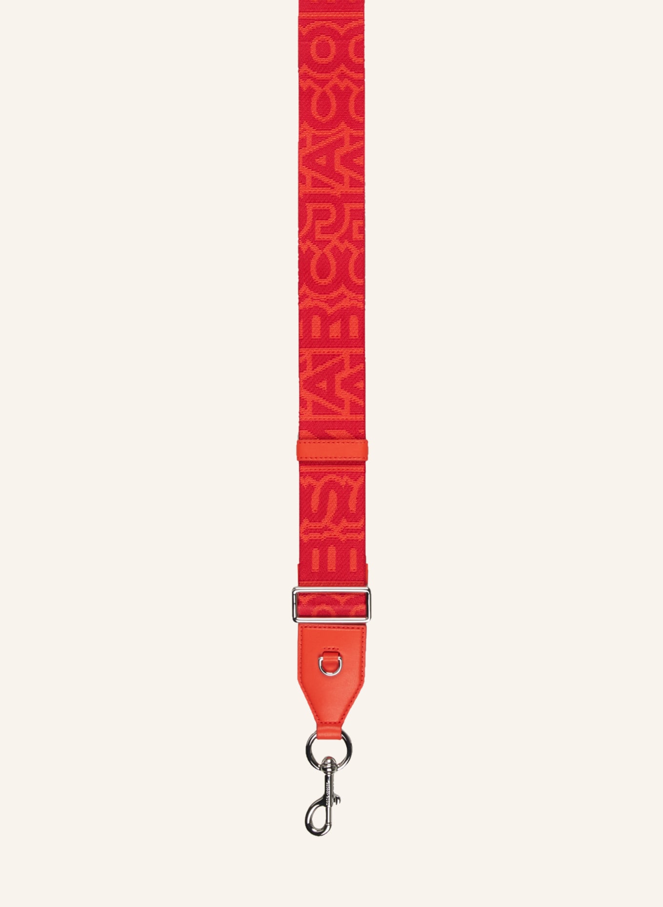 MARC JACOBS Shoulder straps THE STRAP, Color: ORANGE/ RED (Image 1)