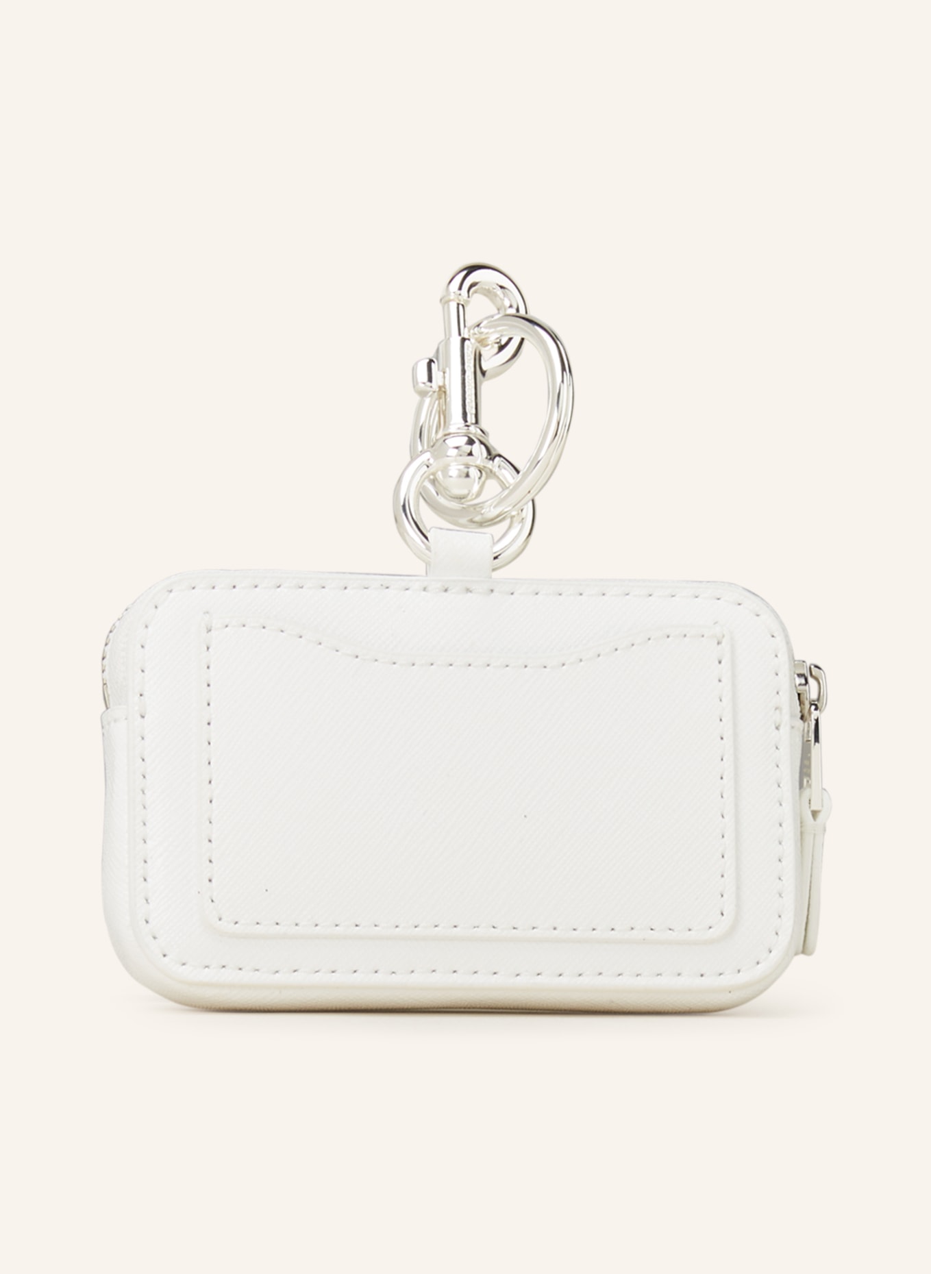 MARC JACOBS Key ring THE SNAPSHOT, Color: WHITE (Image 2)
