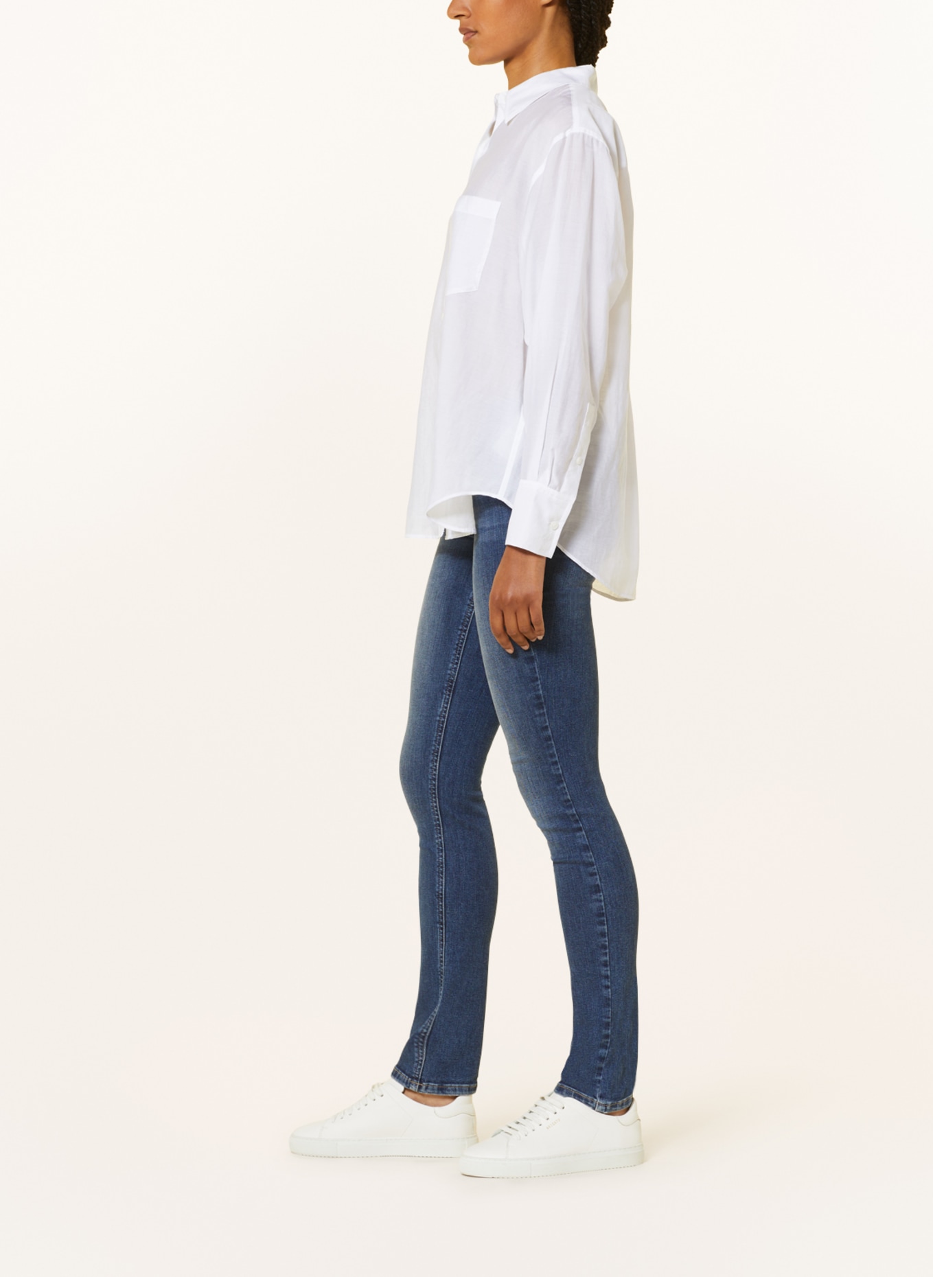 LIU JO Jeans mit Schmucksteinen, Farbe: 78282 Den.Blue dk.seductiv (Bild 4)