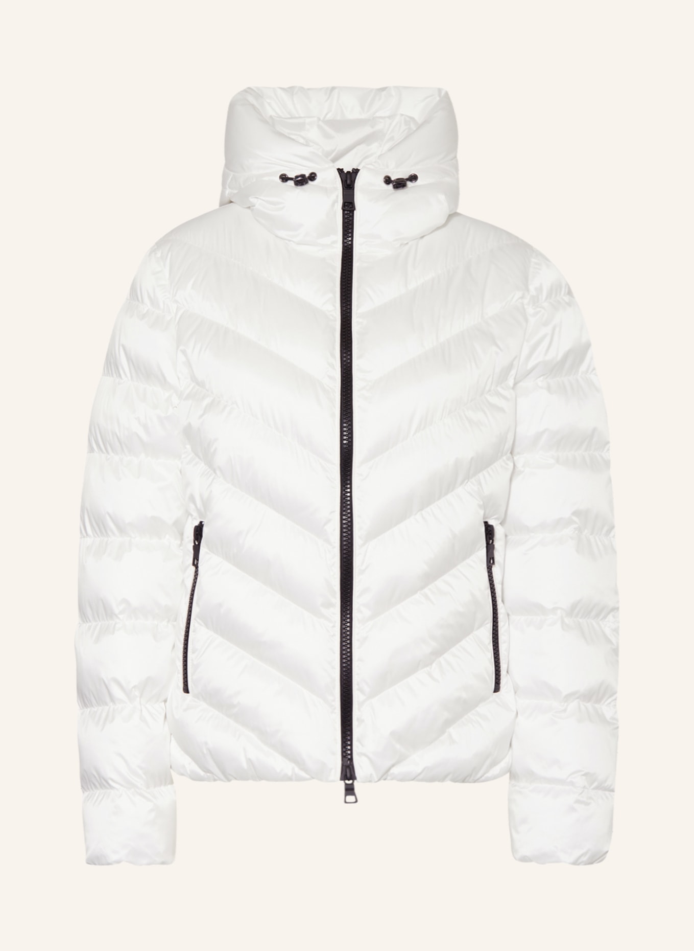 No.1 Como Quilted jacket LIV, Color: WHITE (Image 1)