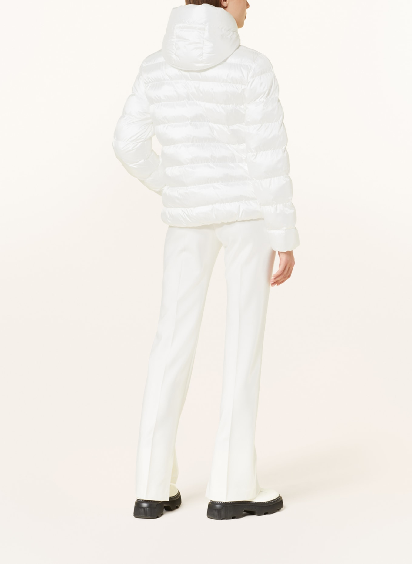 No.1 Como Quilted jacket LIV, Color: WHITE (Image 3)