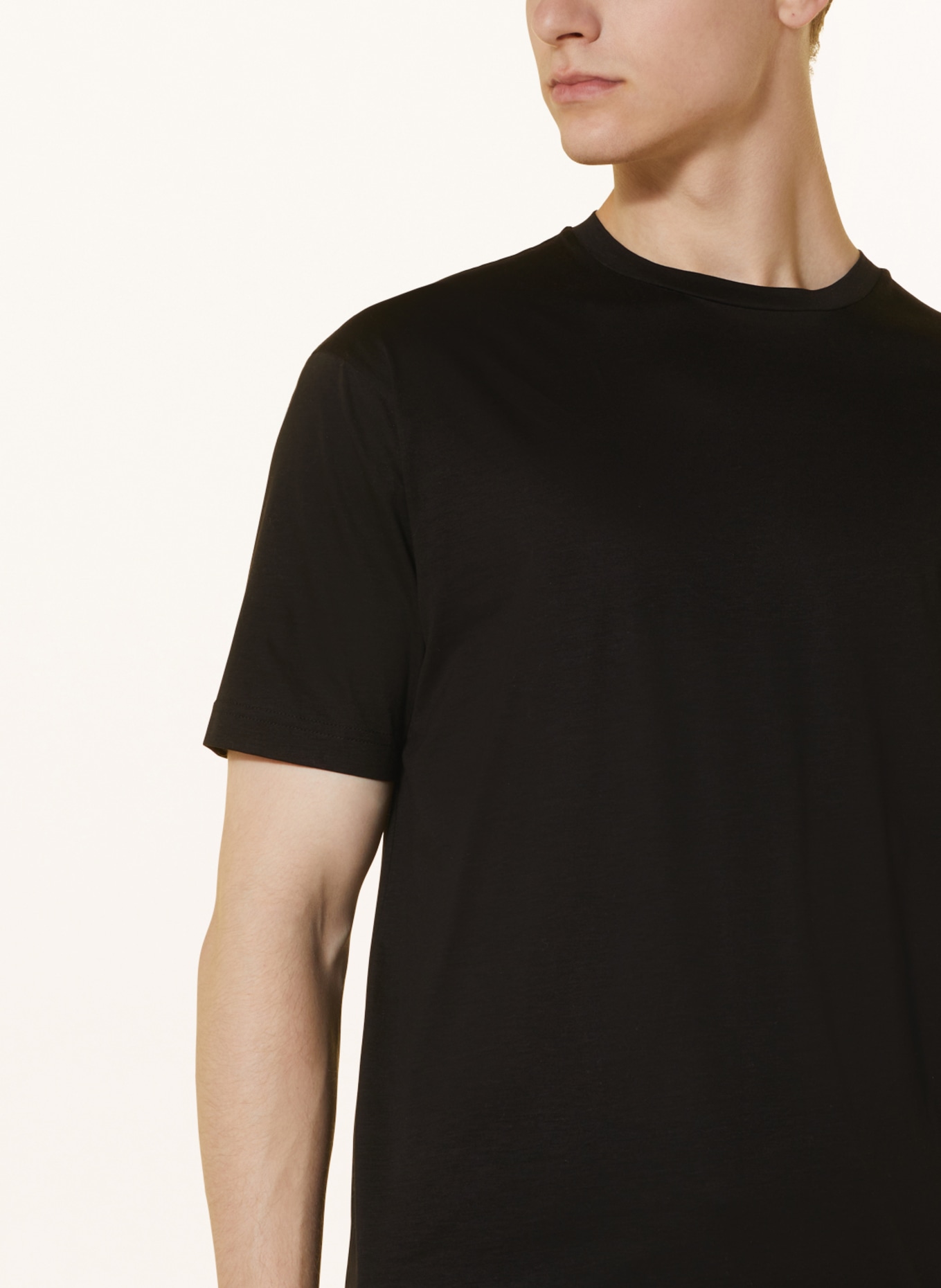 DRYKORN T-shirt GILBERT, Color: BLACK (Image 4)