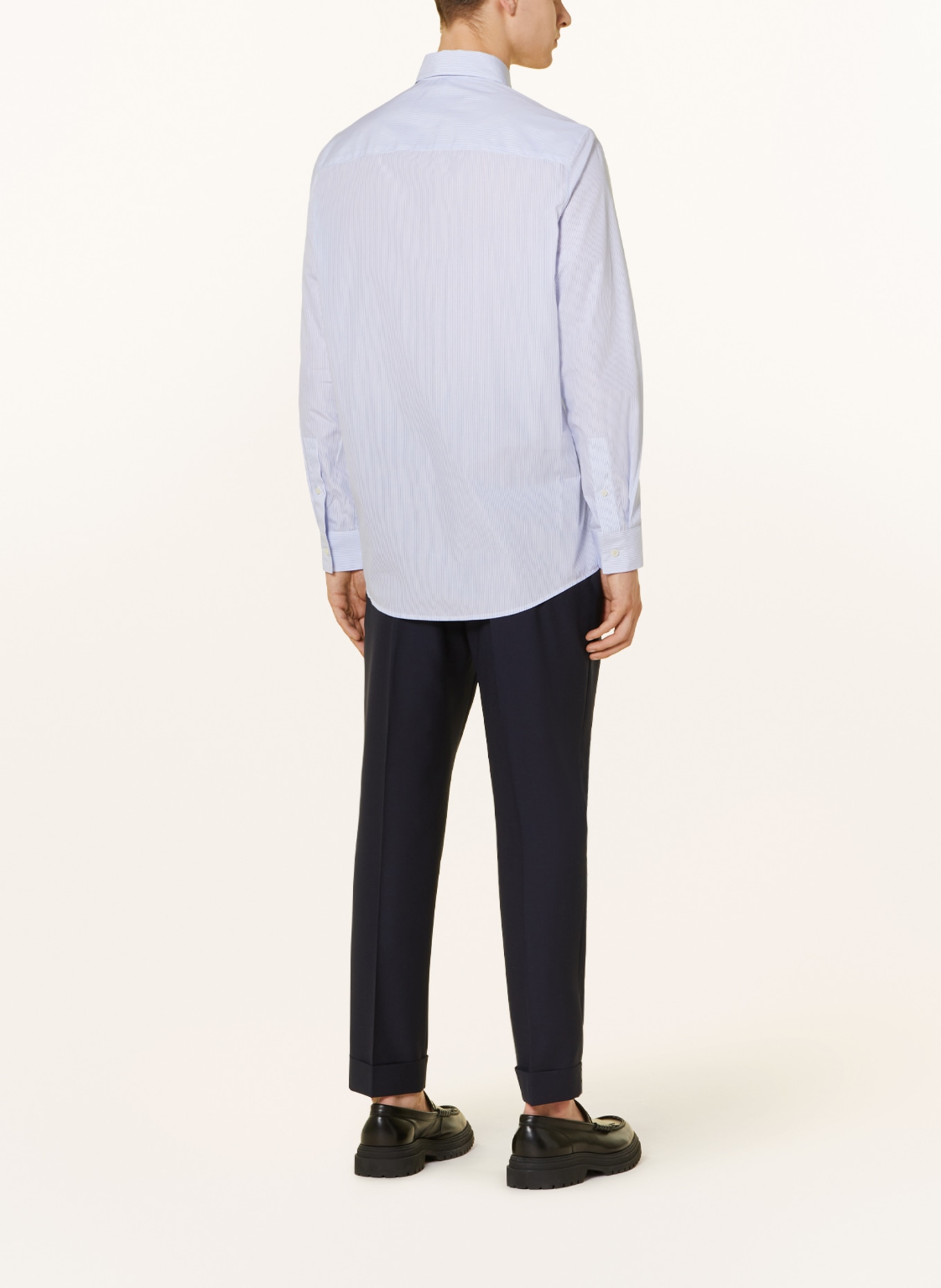 DRYKORN Shirt RAMIS regular fit, Color: WHITE/ LIGHT BLUE (Image 3)