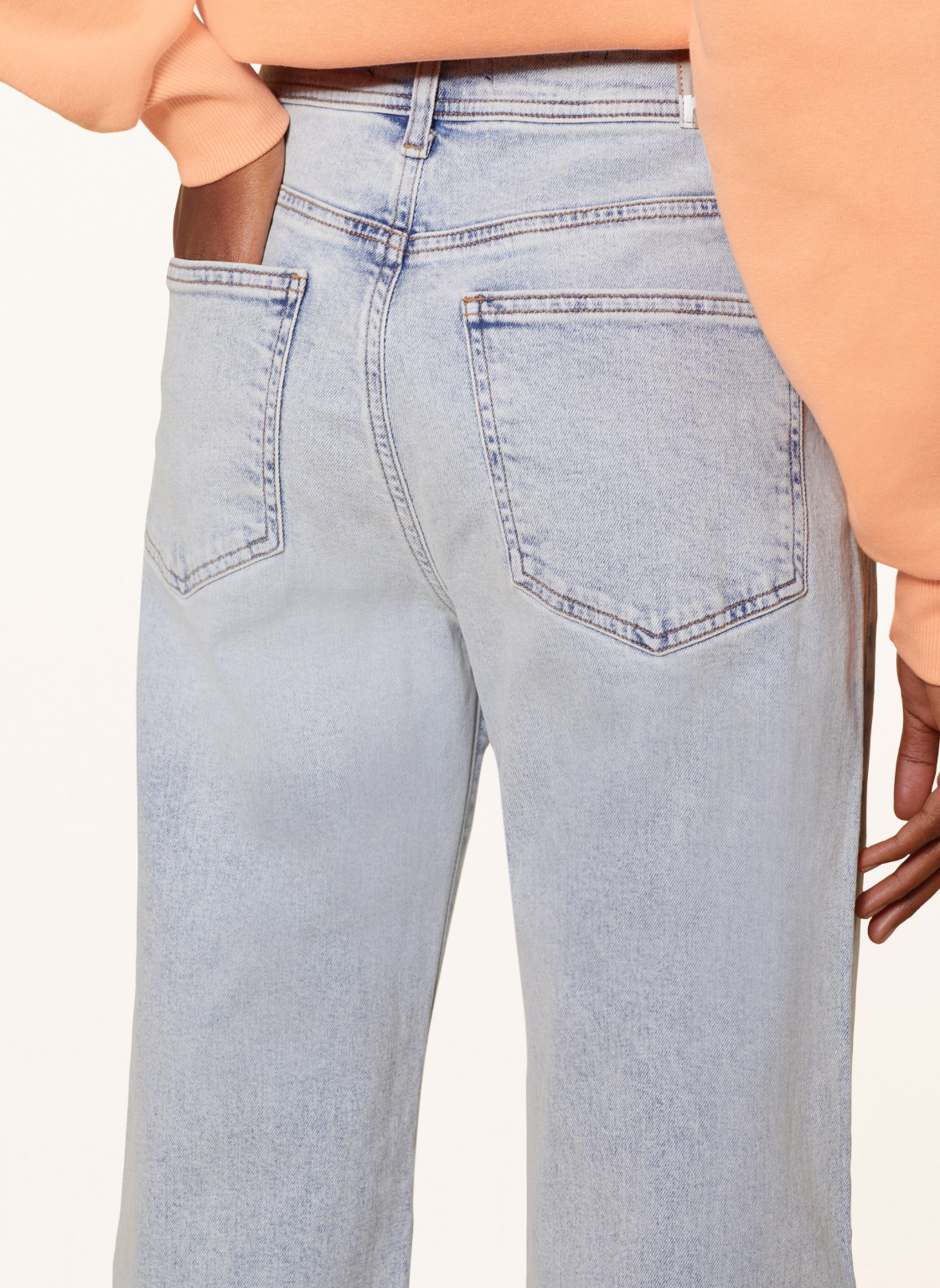 mavi Flared Jeans VICTORIA, Farbe: 84308 lt vintage denim (Bild 5)