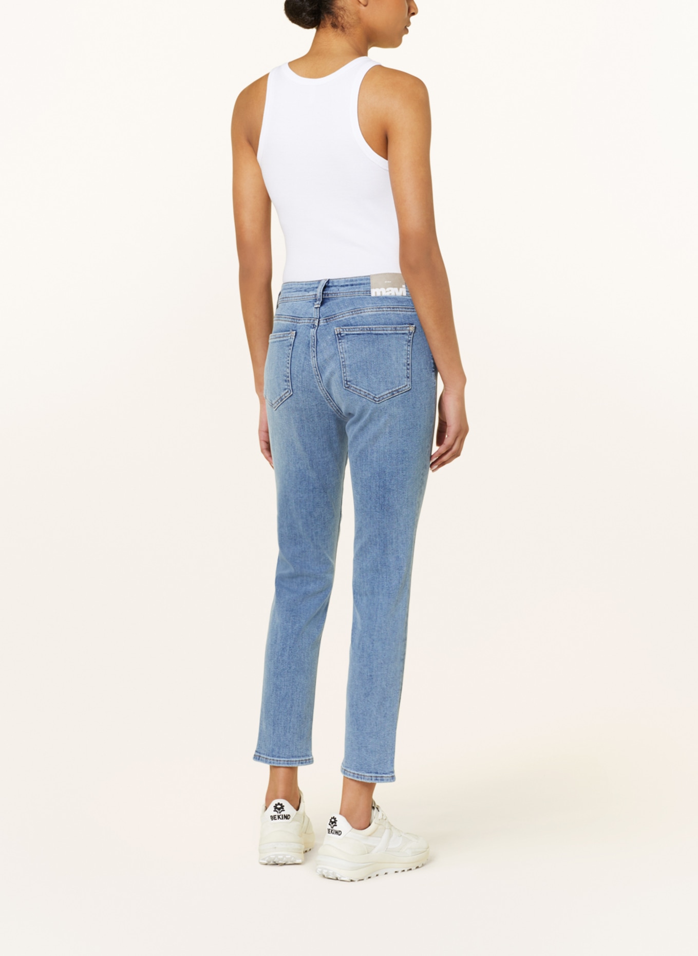 mavi Skinny Jeans SOPHIE, Farbe: 84225 mid brushed denim (Bild 3)