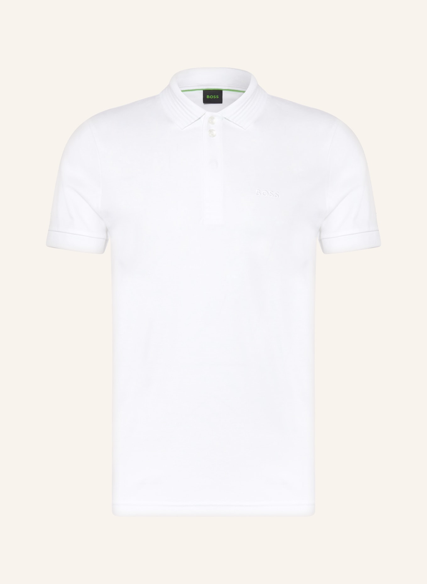 BOSS Jersey-Poloshirt PAULE Slim Fit, Farbe: WEISS (Bild 1)