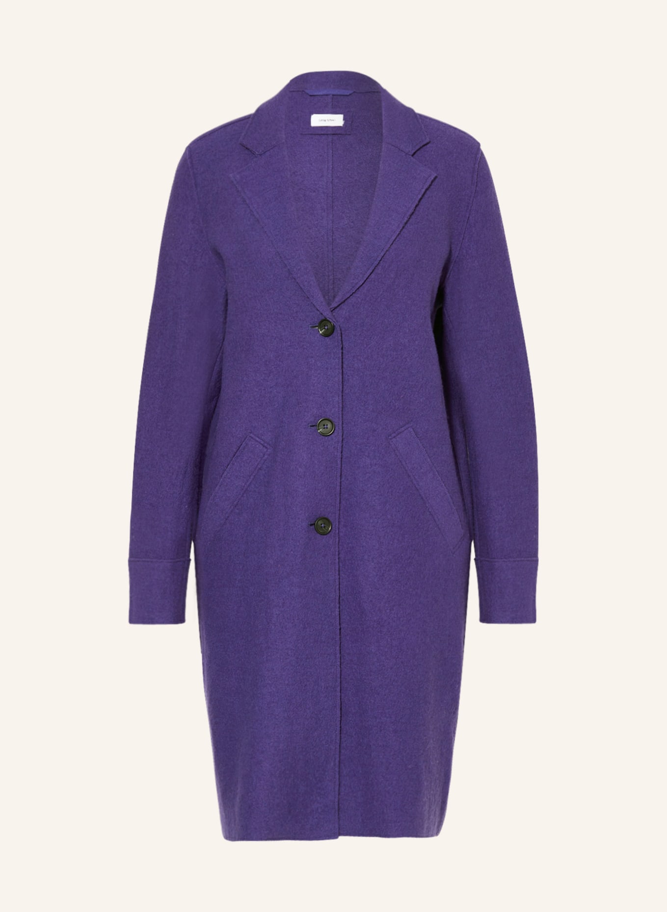 darling harbour Wool coat, Color: PURPLE (Image 1)