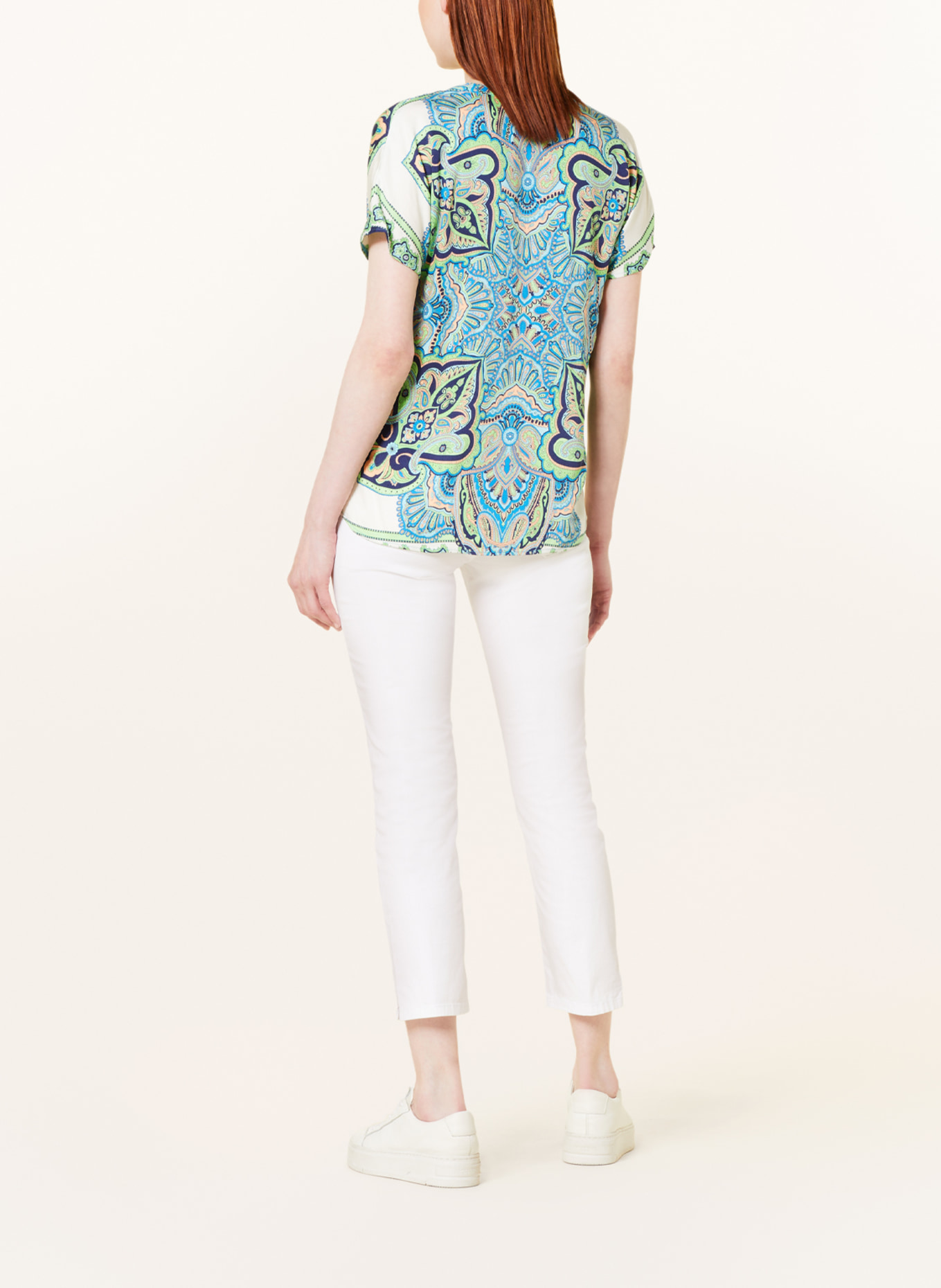 Smith & Soul Shirt blouse VINCE, Color: NEON GREEN/ NEON BLUE/ DARK BLUE (Image 3)