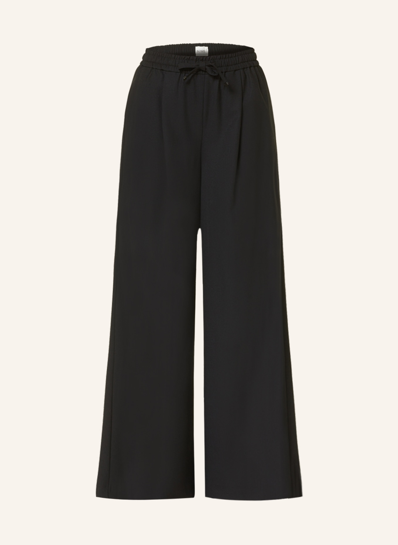 CLOSED Wide leg trousers FARIS, Color: BLACK (Image 1)