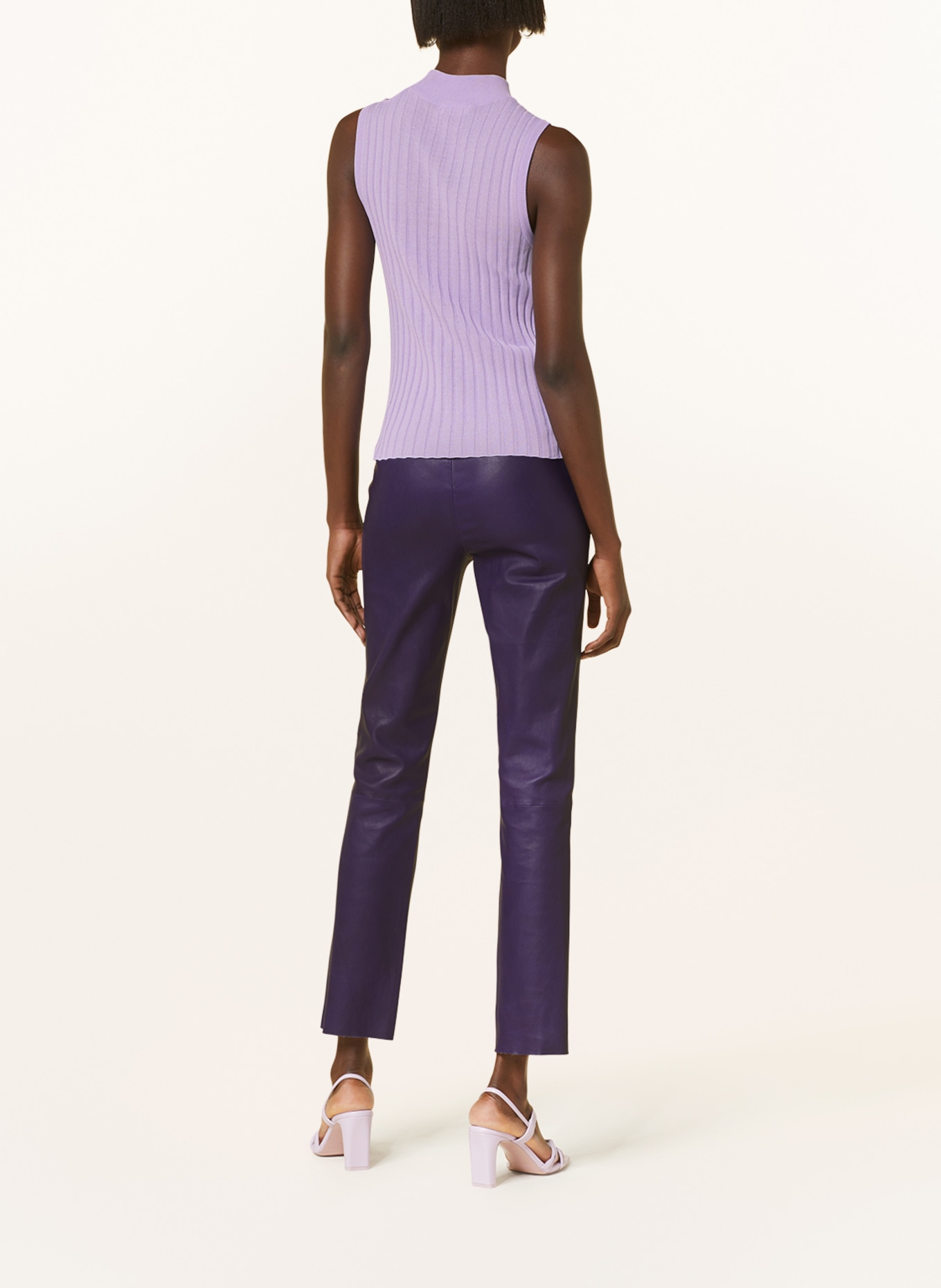RIANI Knit top with cut-out, Color: LIGHT PURPLE (Image 3)