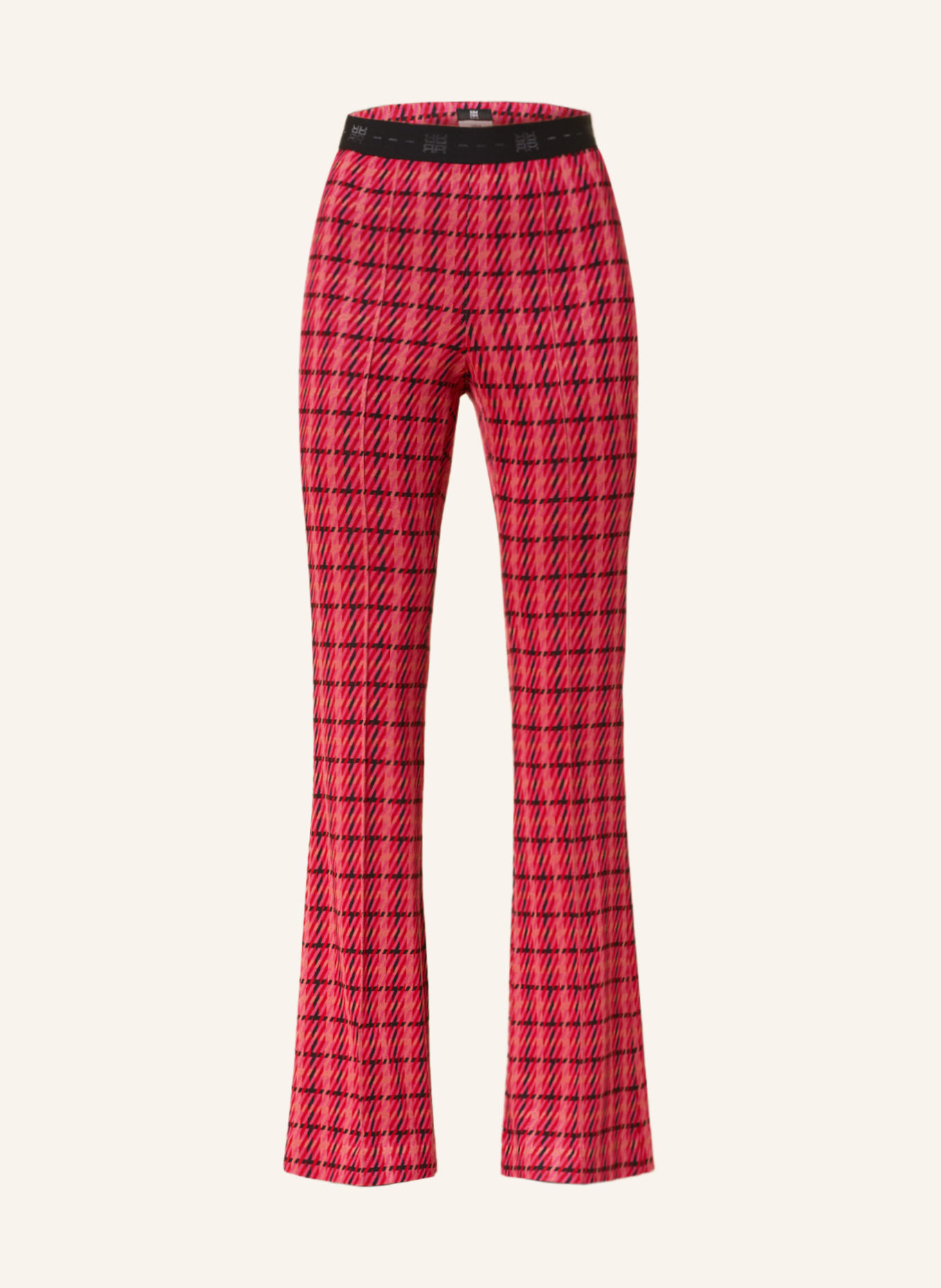 RIANI Trousers, Color: PINK/ BLACK/ SALMON (Image 1)