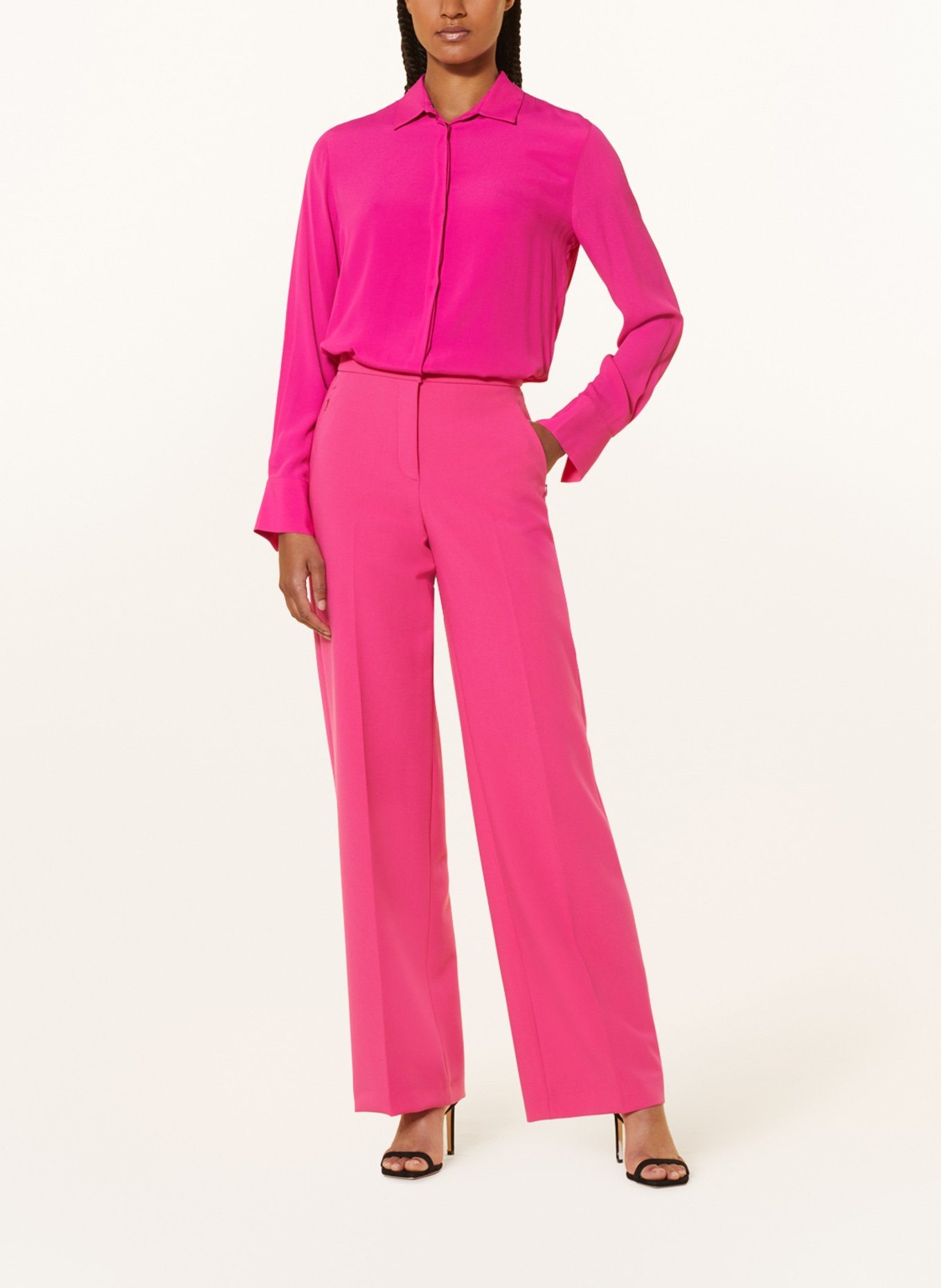 RIANI Wide leg trousers, Color: PINK (Image 2)