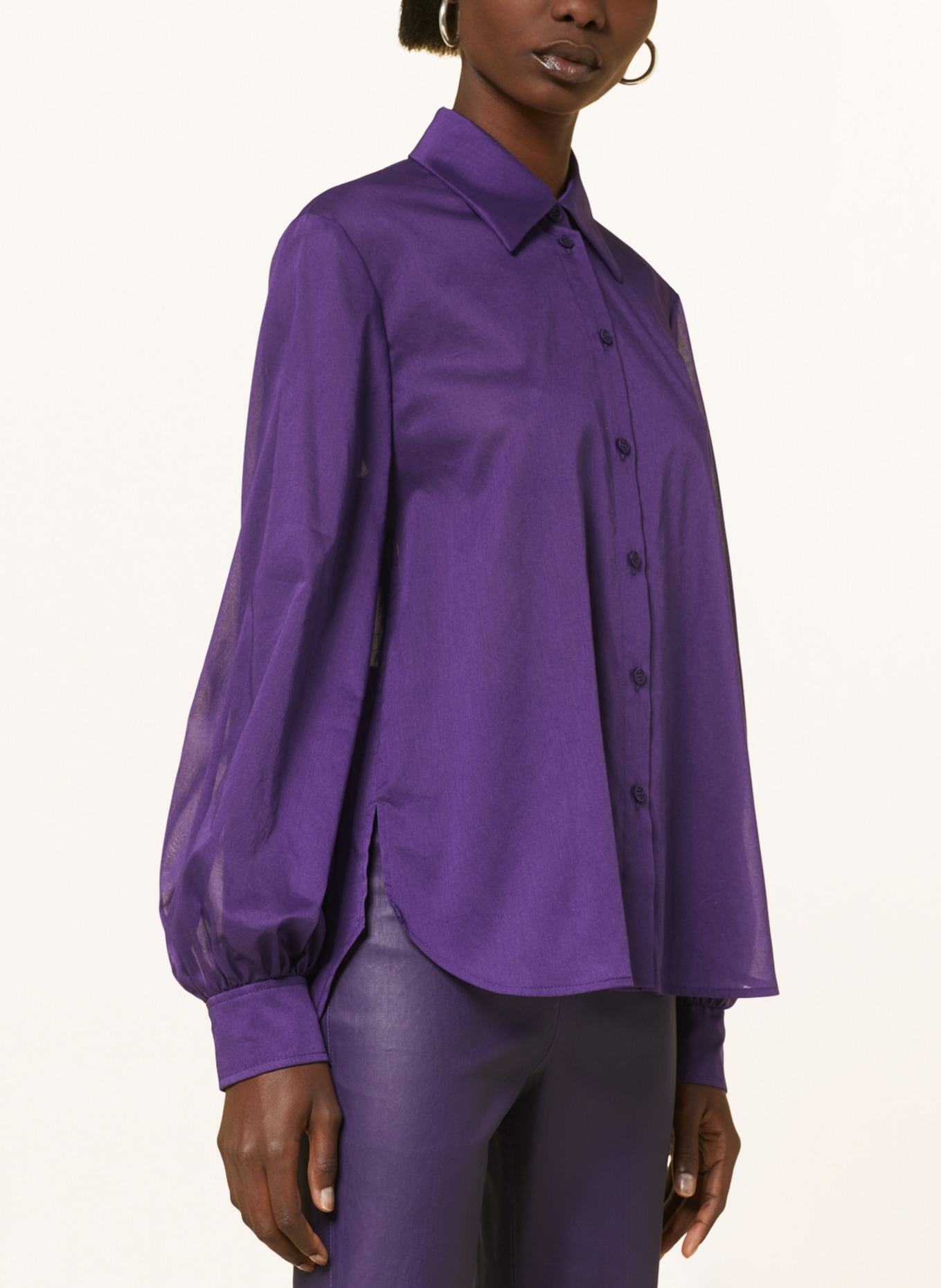 RIANI Shirt blouse, Color: DARK PURPLE (Image 4)