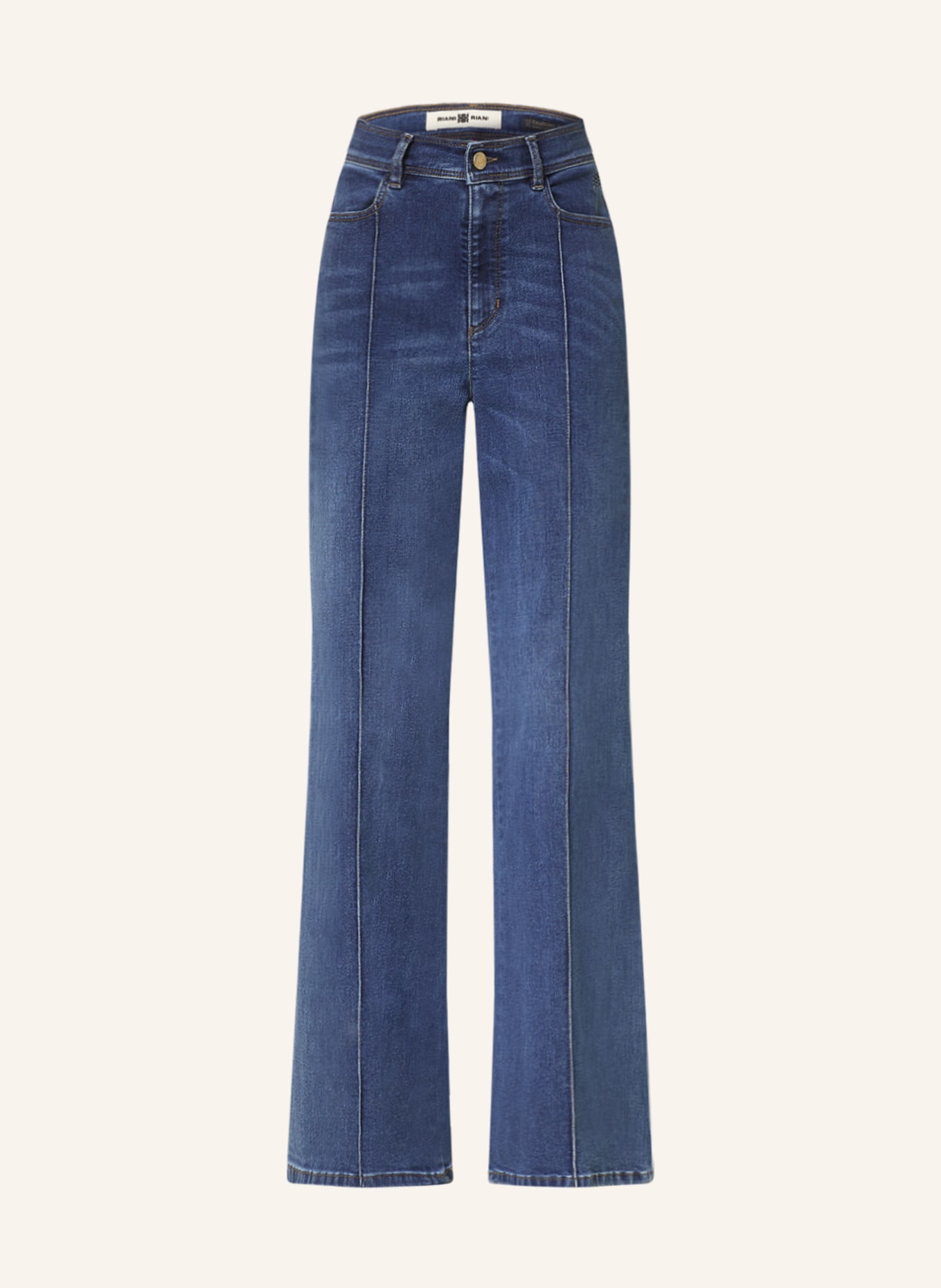 RIANI Bootcut Jeans, Farbe: 406 BLUE USED WASH (Bild 1)