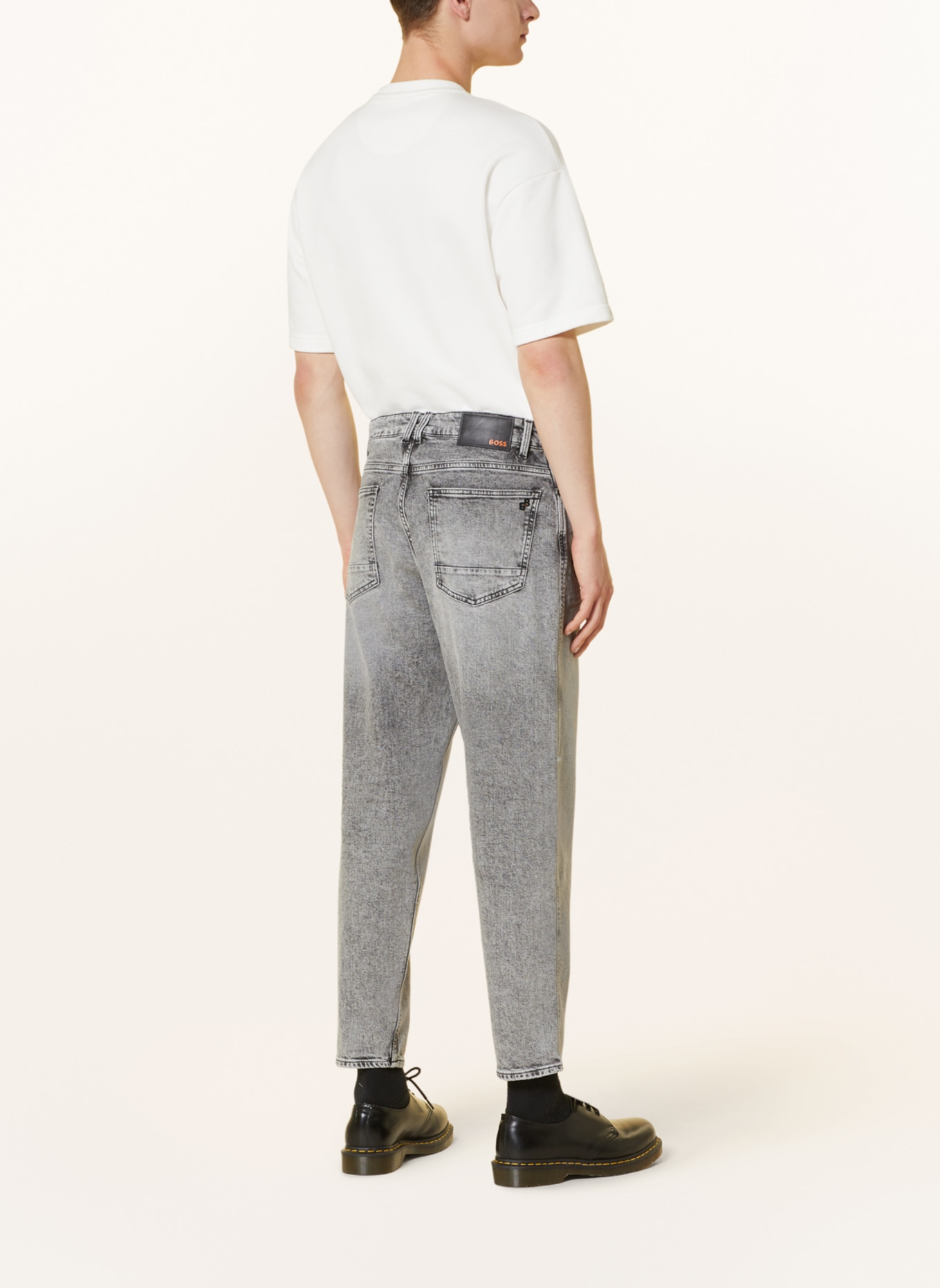 BOSS Jeans TATUM Tapered Fit, Farbe: 031 MEDIUM GREY (Bild 3)