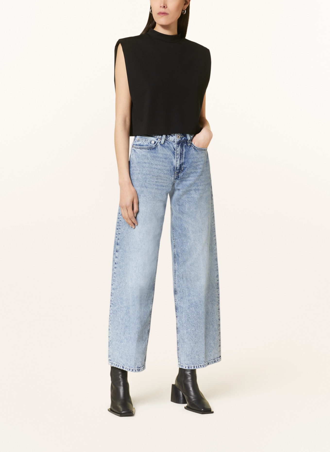DRYKORN Straight Jeans MEDLEY, Farbe: 3600 blau (Bild 2)