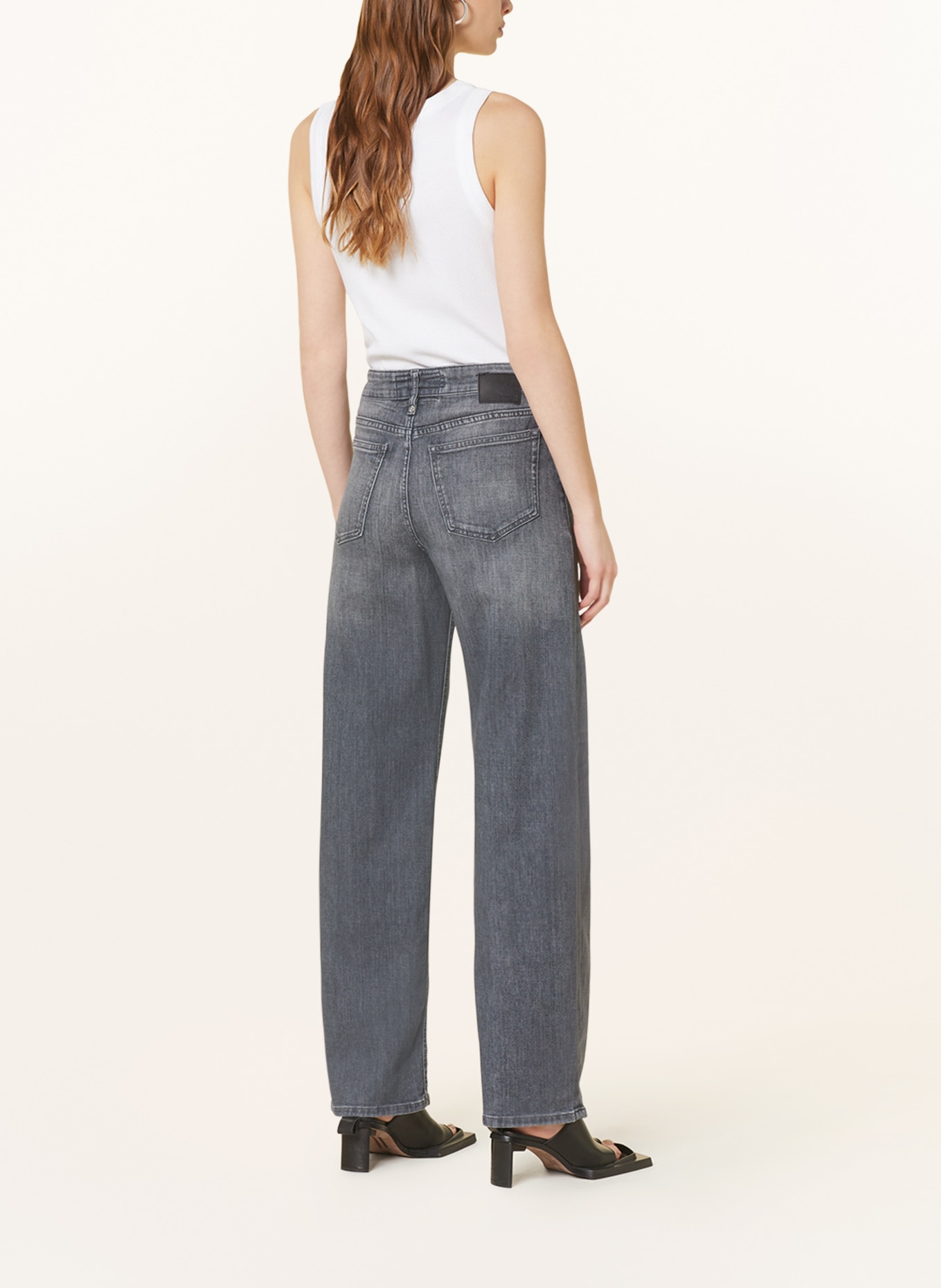 DRYKORN Straight Jeans MEDLEY, Farbe: 6400 GRAU (Bild 3)