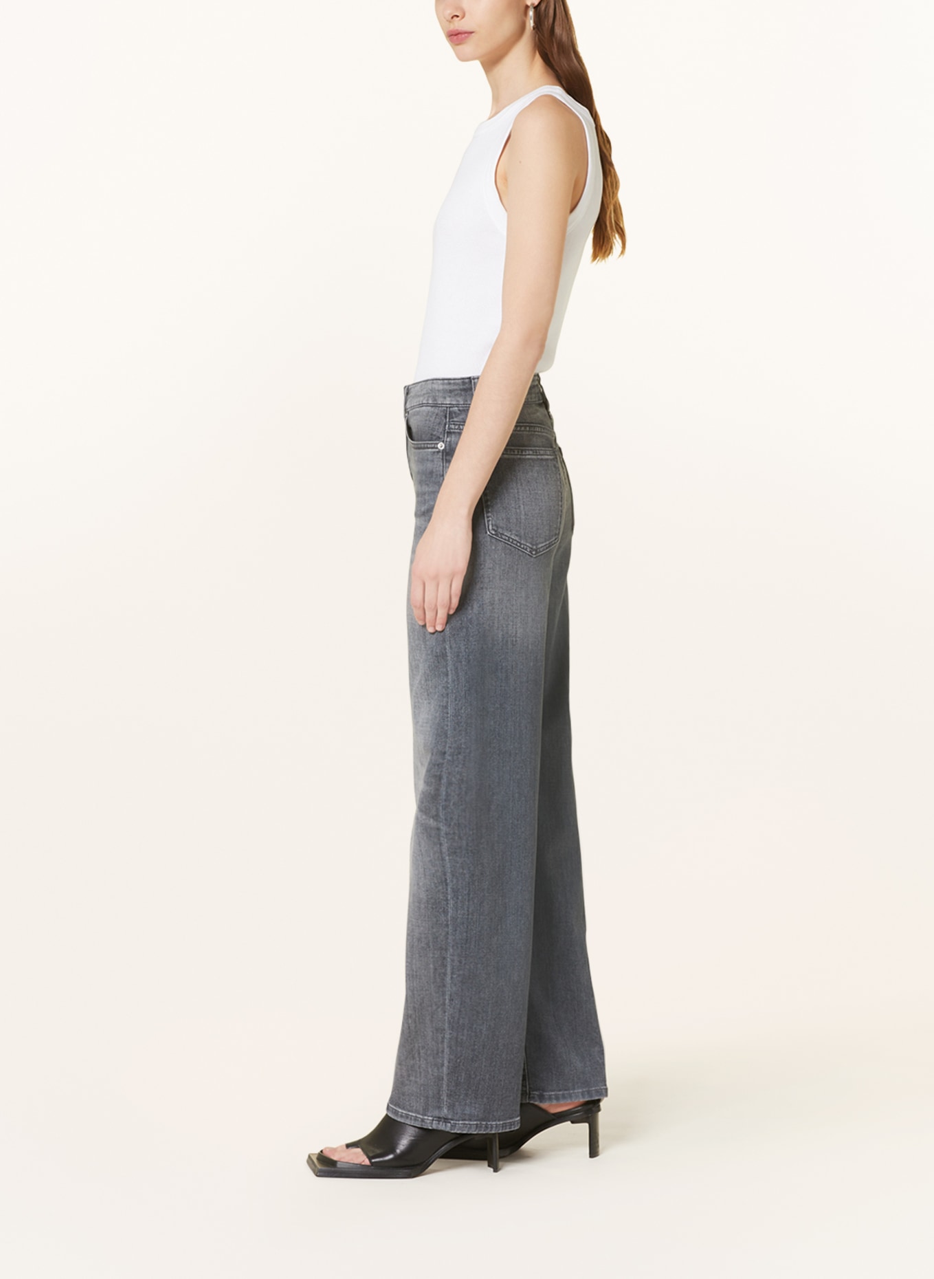 DRYKORN Straight Jeans MEDLEY, Farbe: 6400 GRAU (Bild 4)