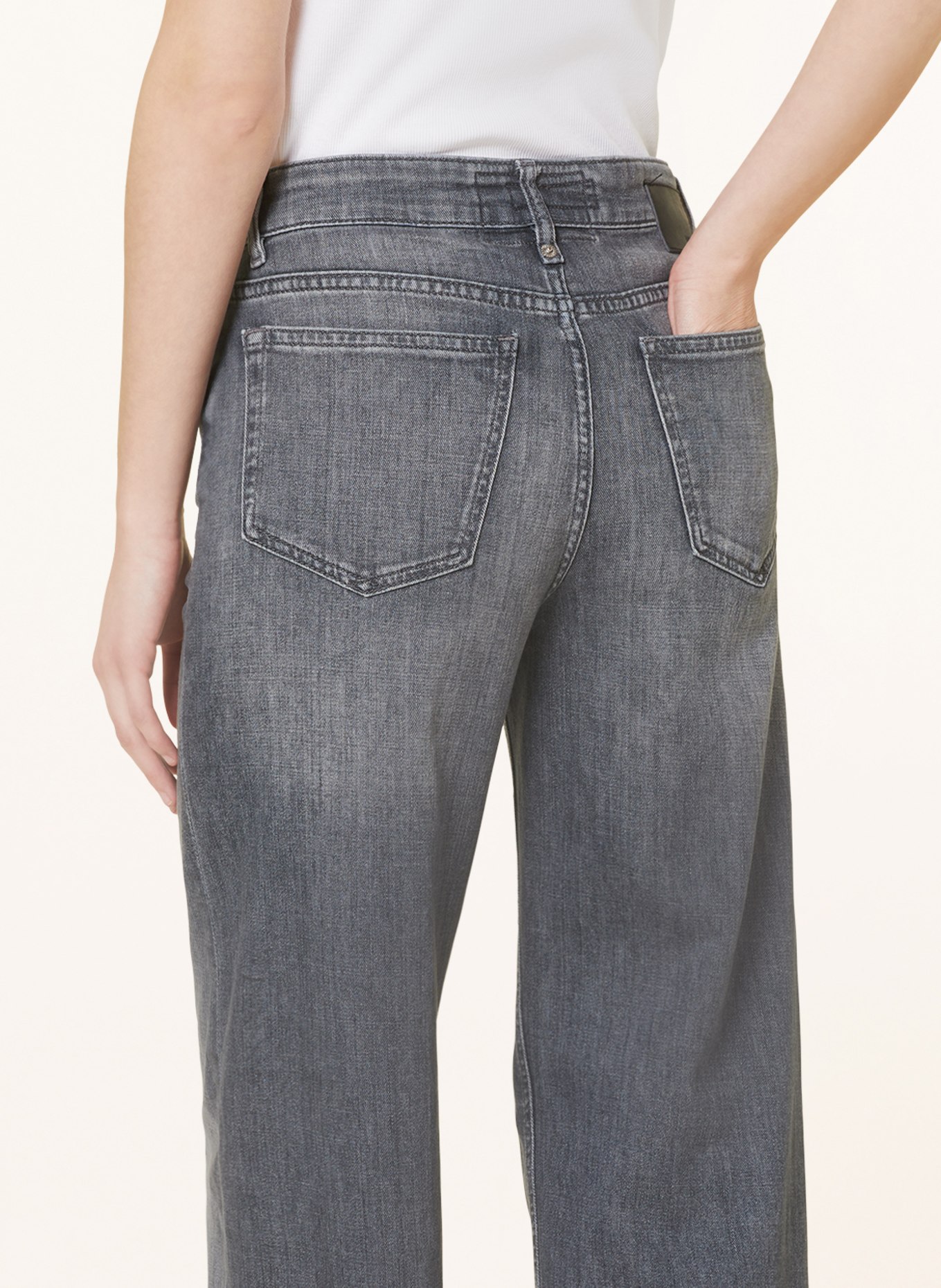 DRYKORN Straight Jeans MEDLEY, Farbe: 6400 GRAU (Bild 5)