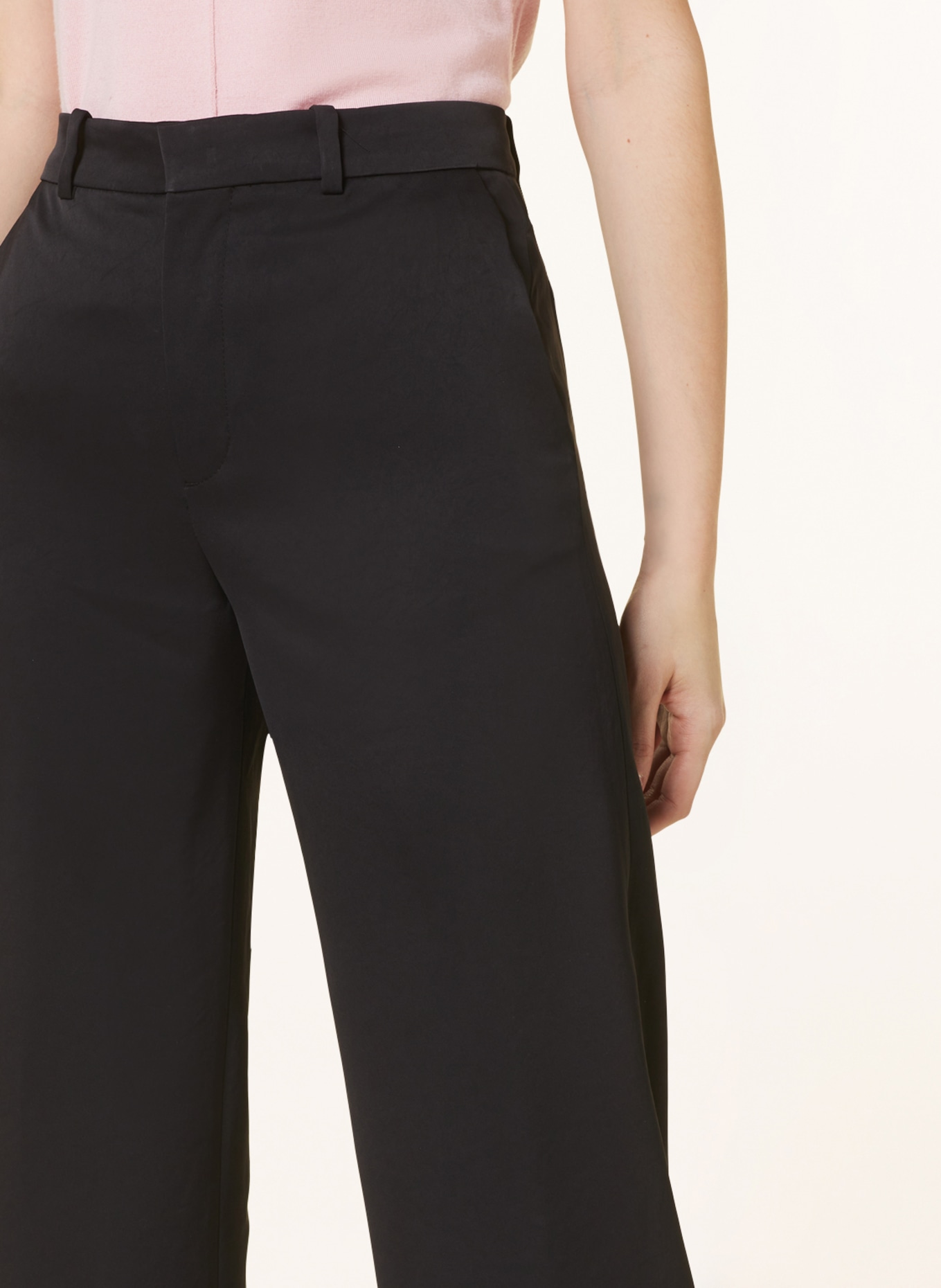 DRYKORN 7/8 trousers SERIOUS, Color: BLACK (Image 5)