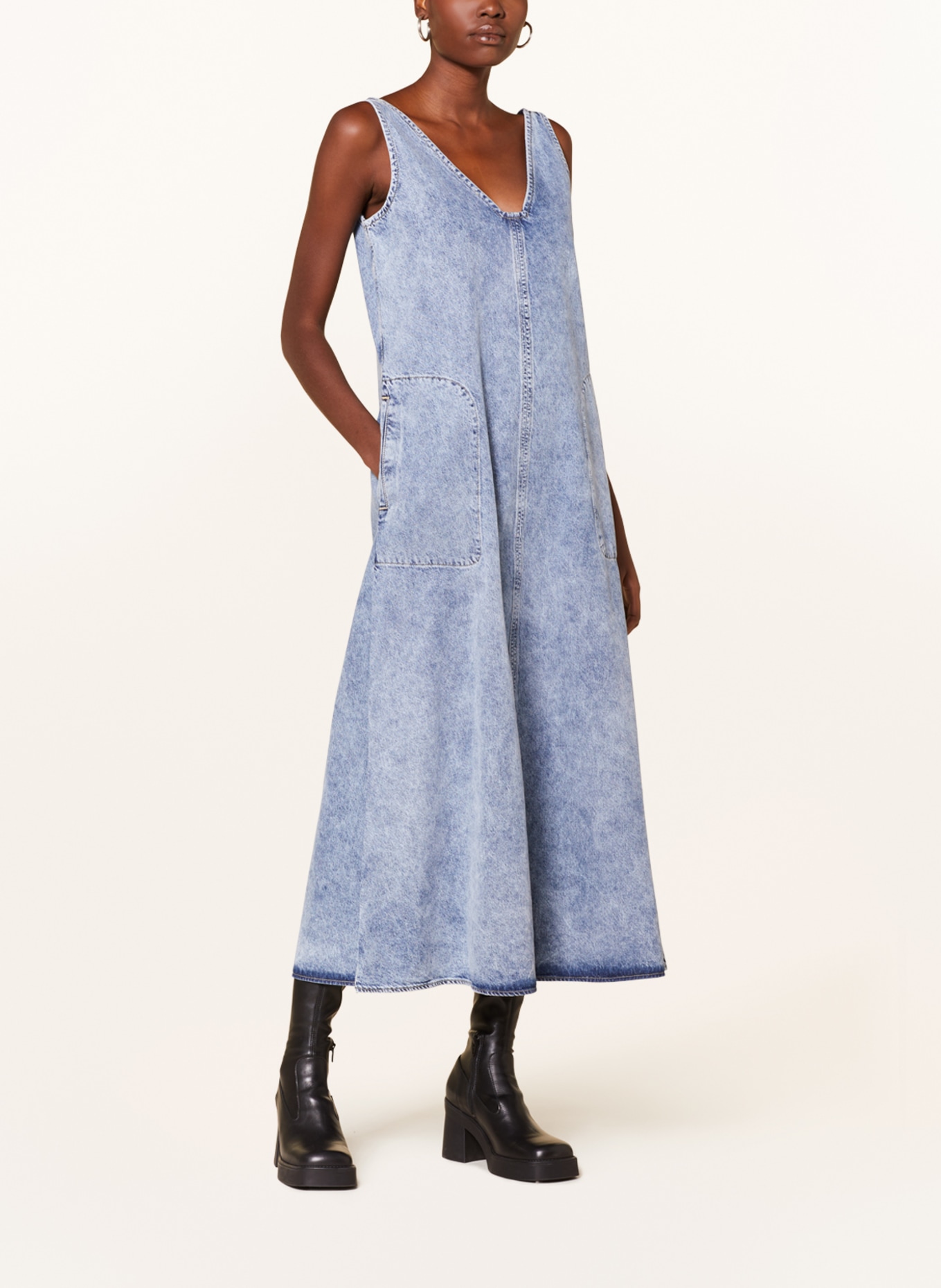 DRYKORN Sukienka jeansowa MAEVA, Kolor: 3610 BLAU (Obrazek 2)