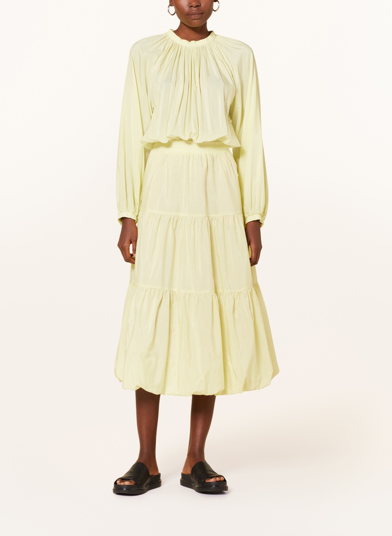DRYKORN Dress ALVISSA, Color: LIGHT YELLOW (Image 2)