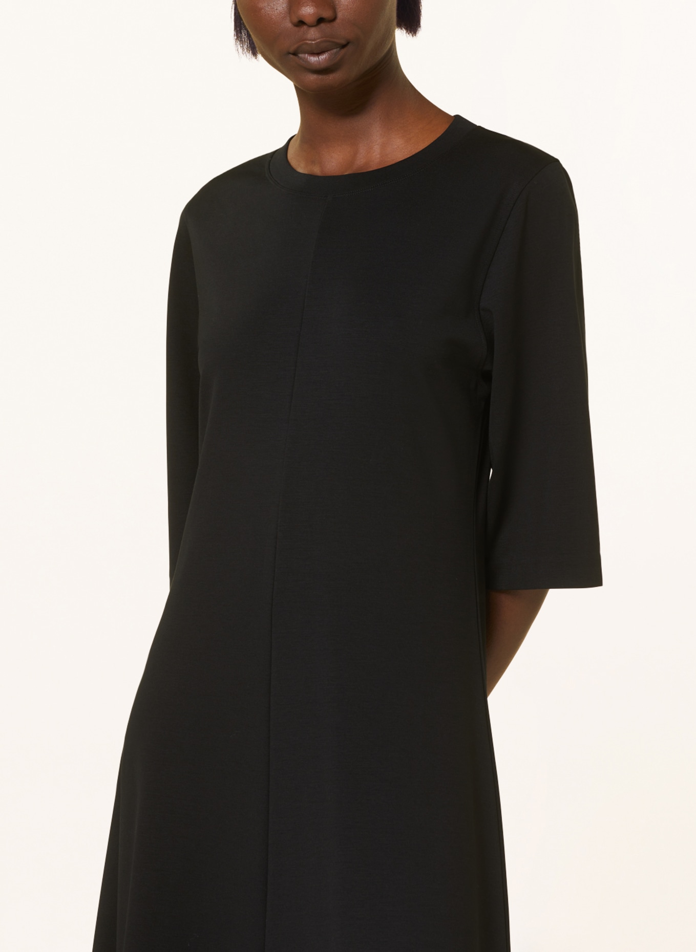 DRYKORN Jersey dress CALIS, Color: BLACK (Image 4)
